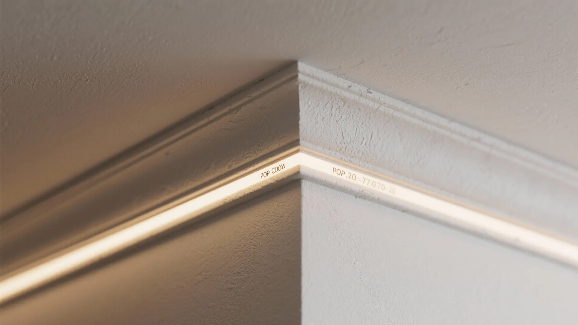 Minimalist Cove POP Ceiling