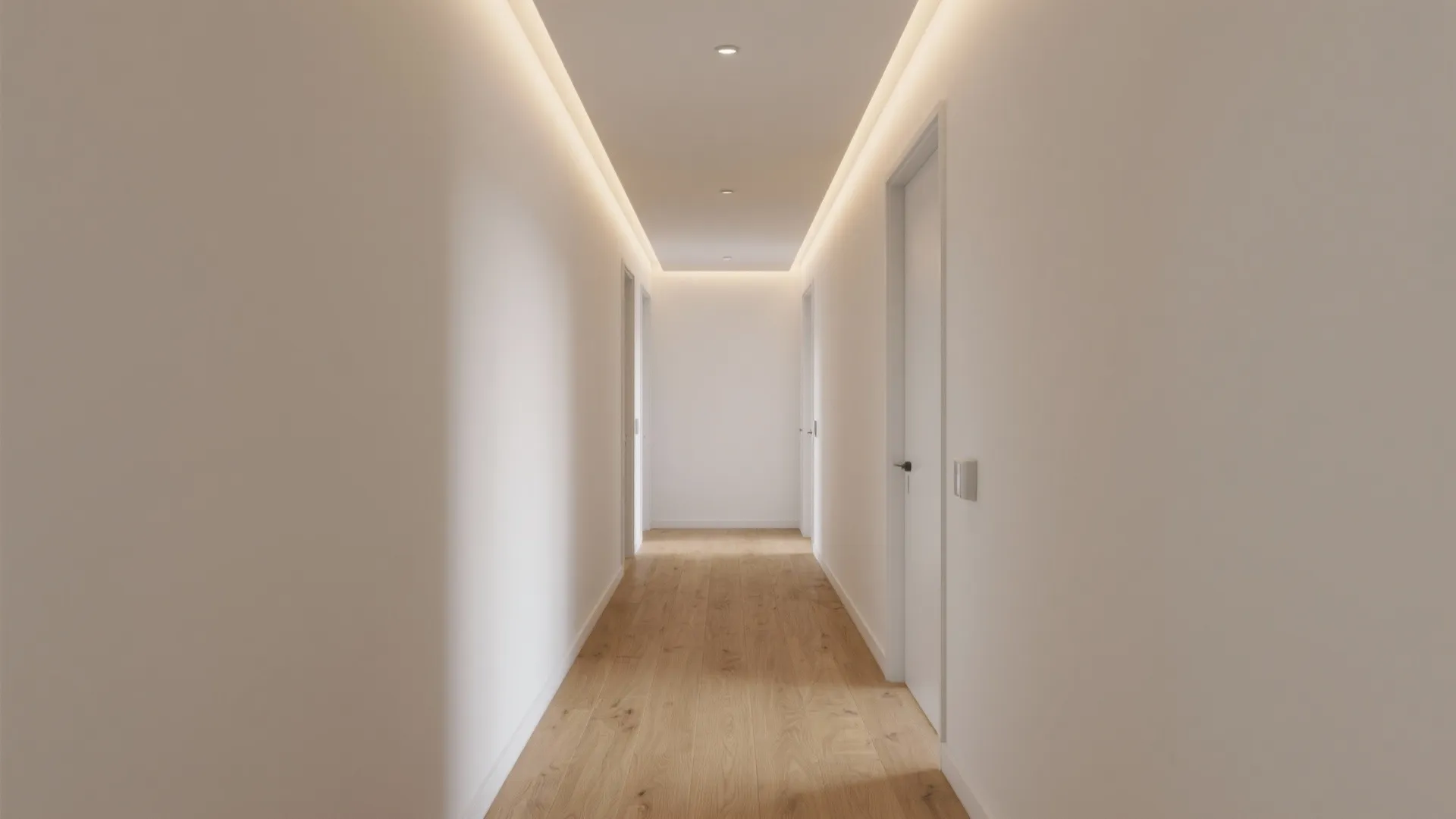 Perimeter Drop with Cove Light (The “Float” Effect)