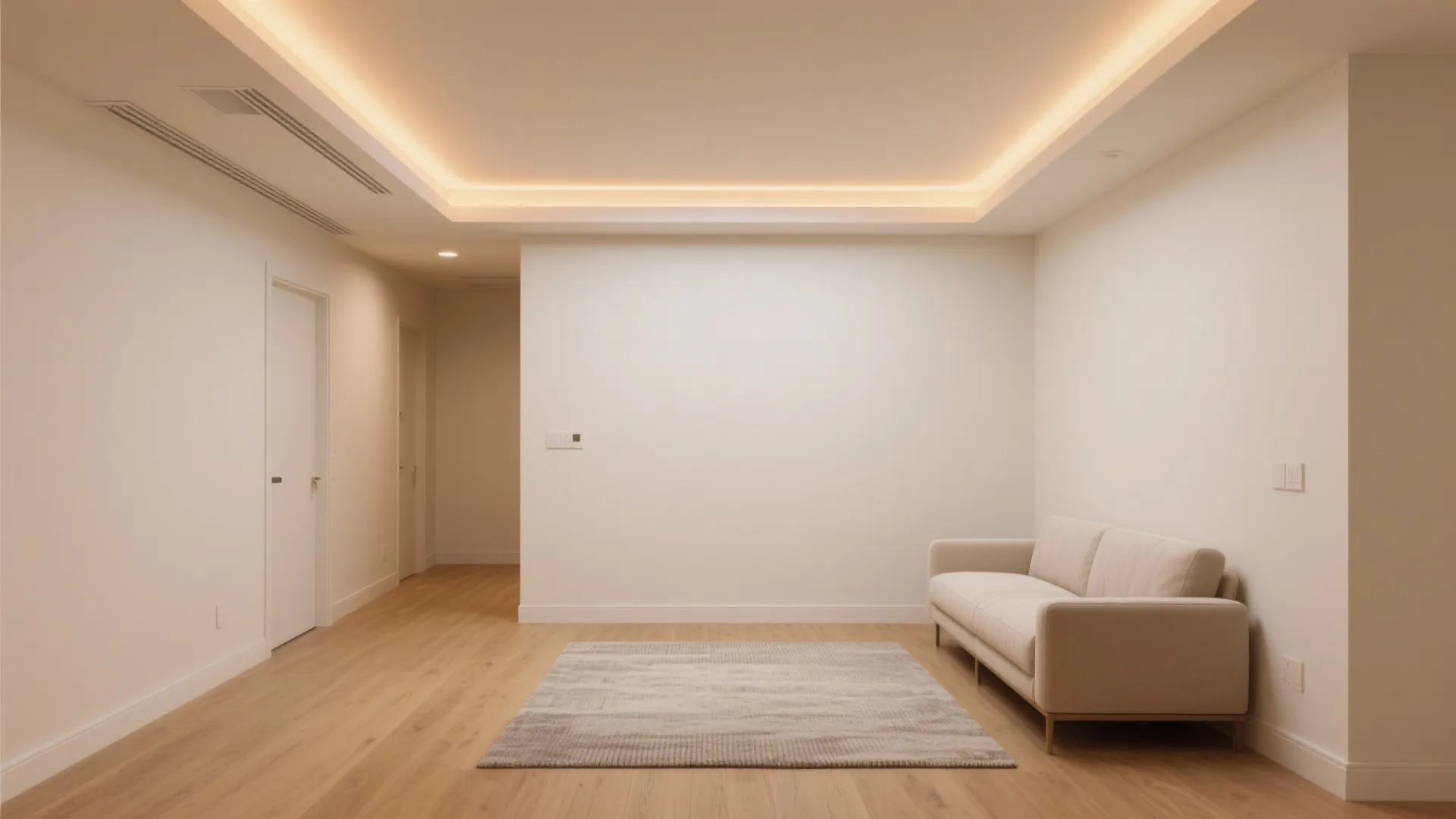 Layered Cove Lighting for a Floating Effect