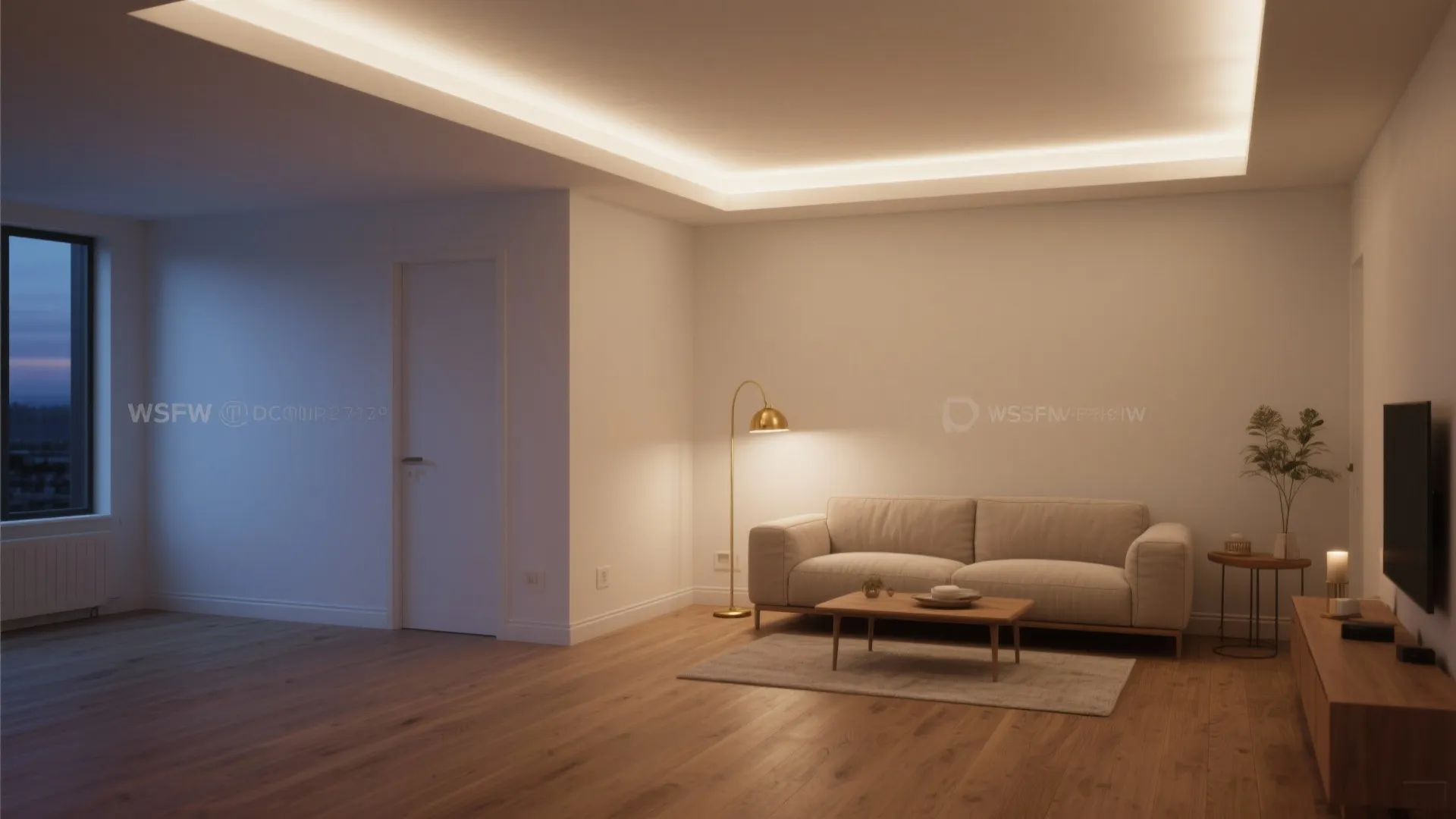 Soft Indirect Glow with Cove or Perimeter Lighting