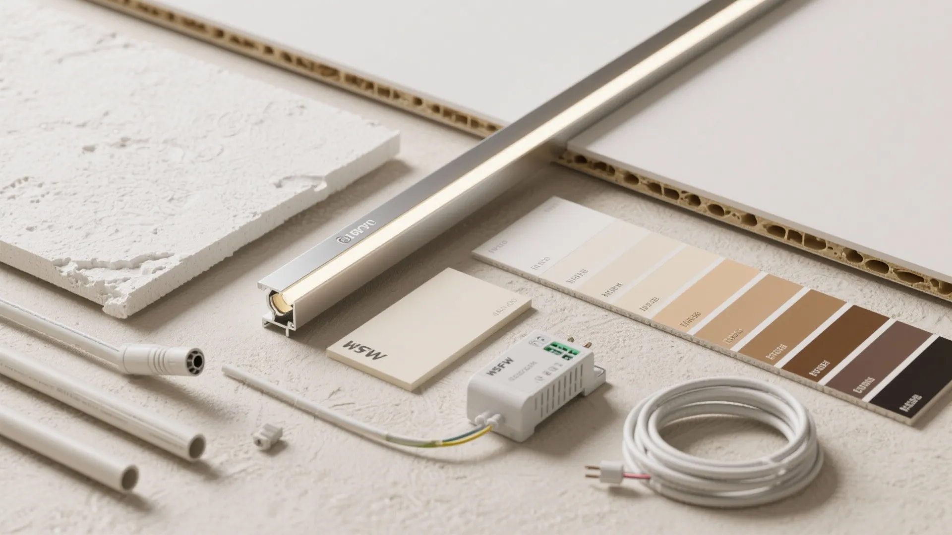 Perimeter cove plus micro-downlights grid