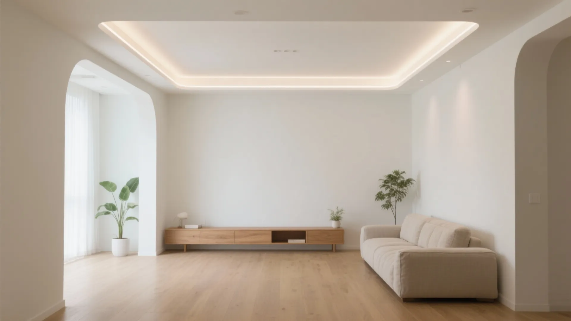 Minimal Cove Perimeter for a Calm Hall