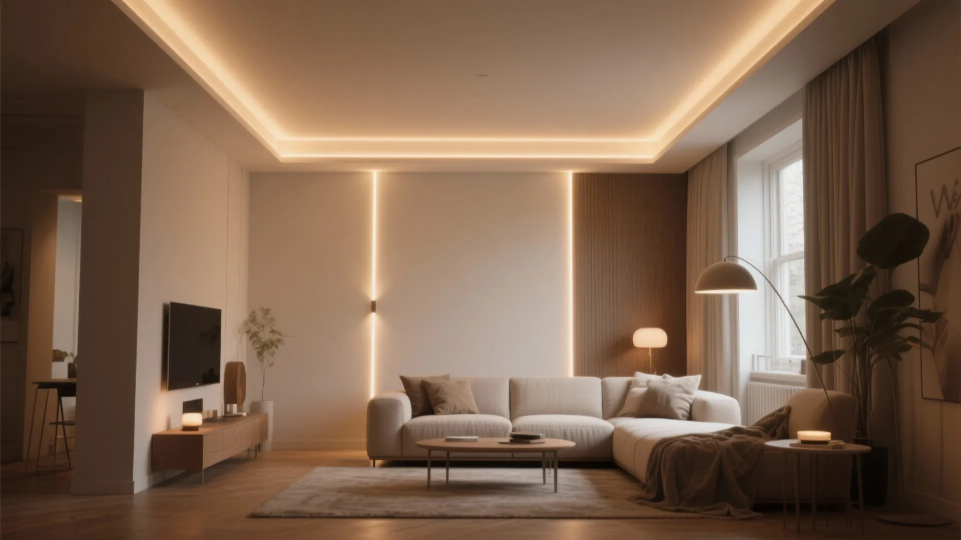 2. Cove and Indirect Lighting for a Lifted Feel