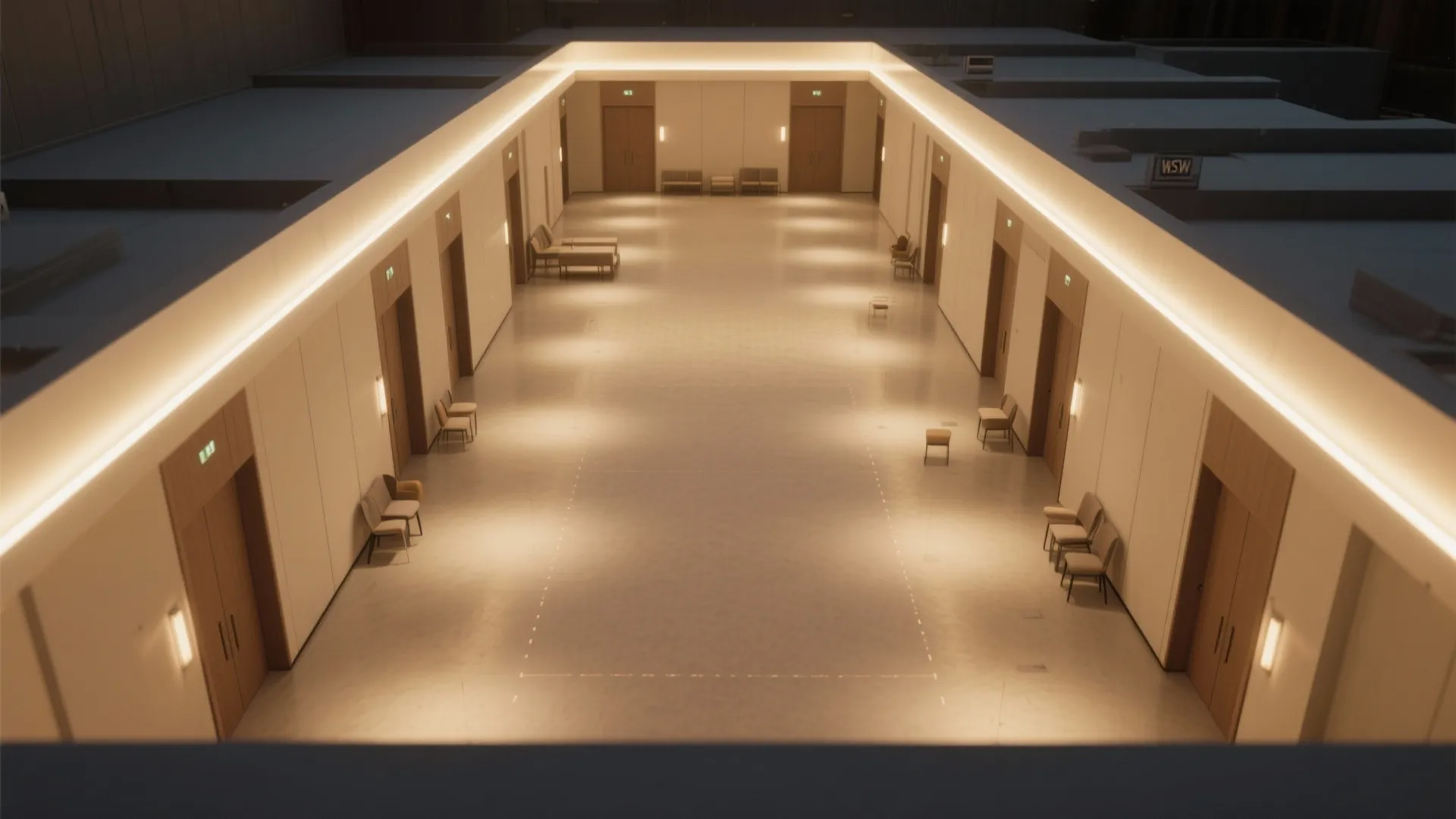 LED Cove Lighting Band on Two Sides