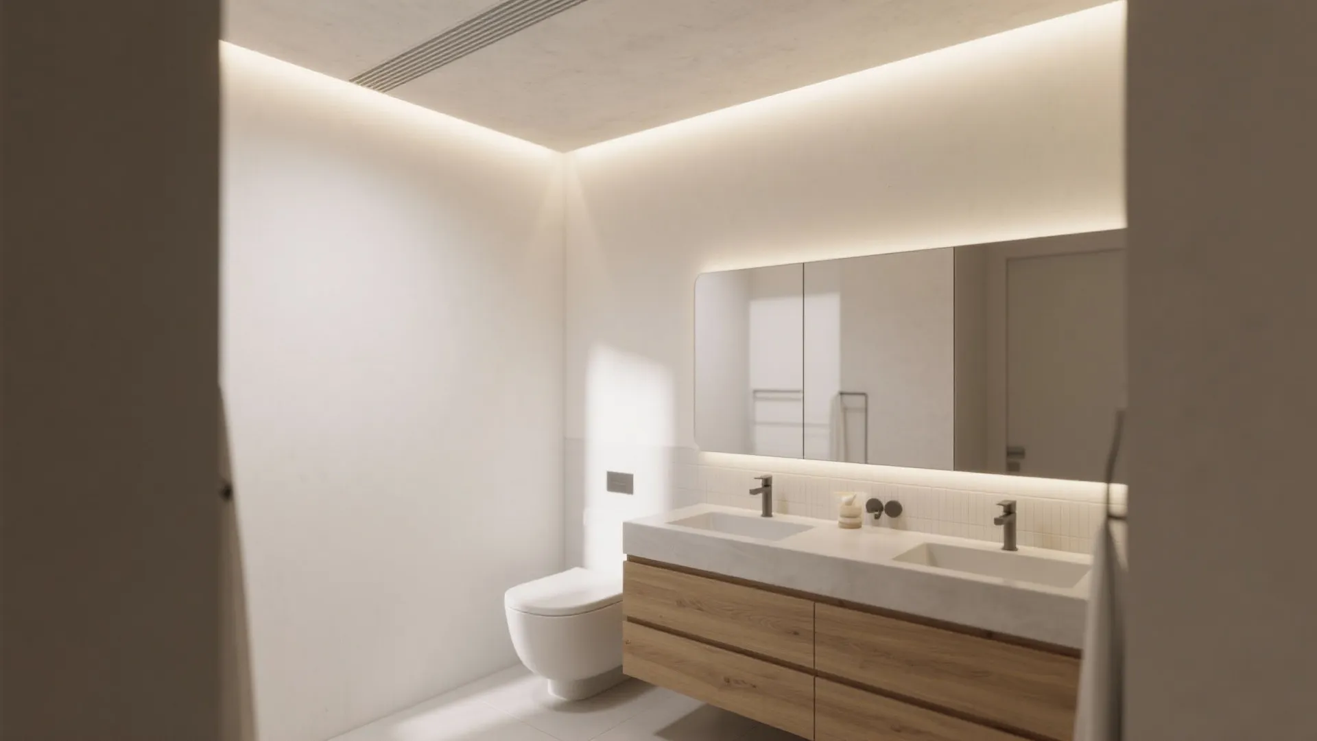 Floating Cove Ceiling with Indirect LED