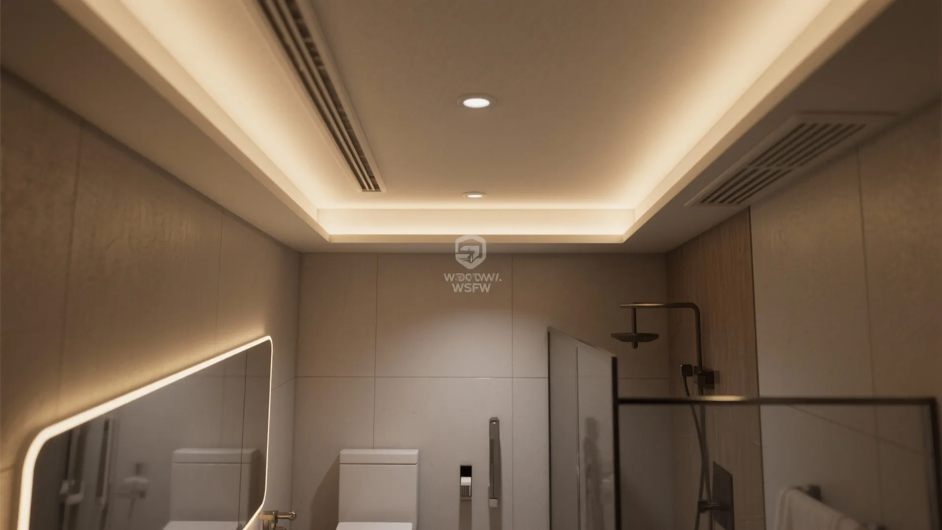 2. Cove or Tray with LED Cove Lighting