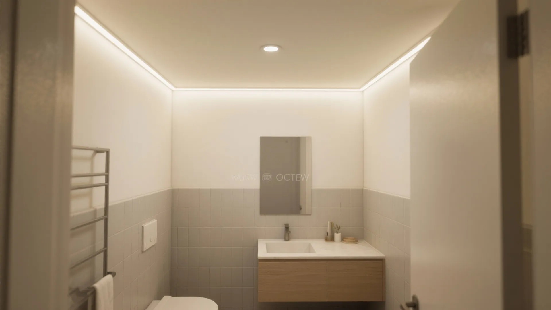 Idea 1: Slim Cove Glow Around the Perimeter