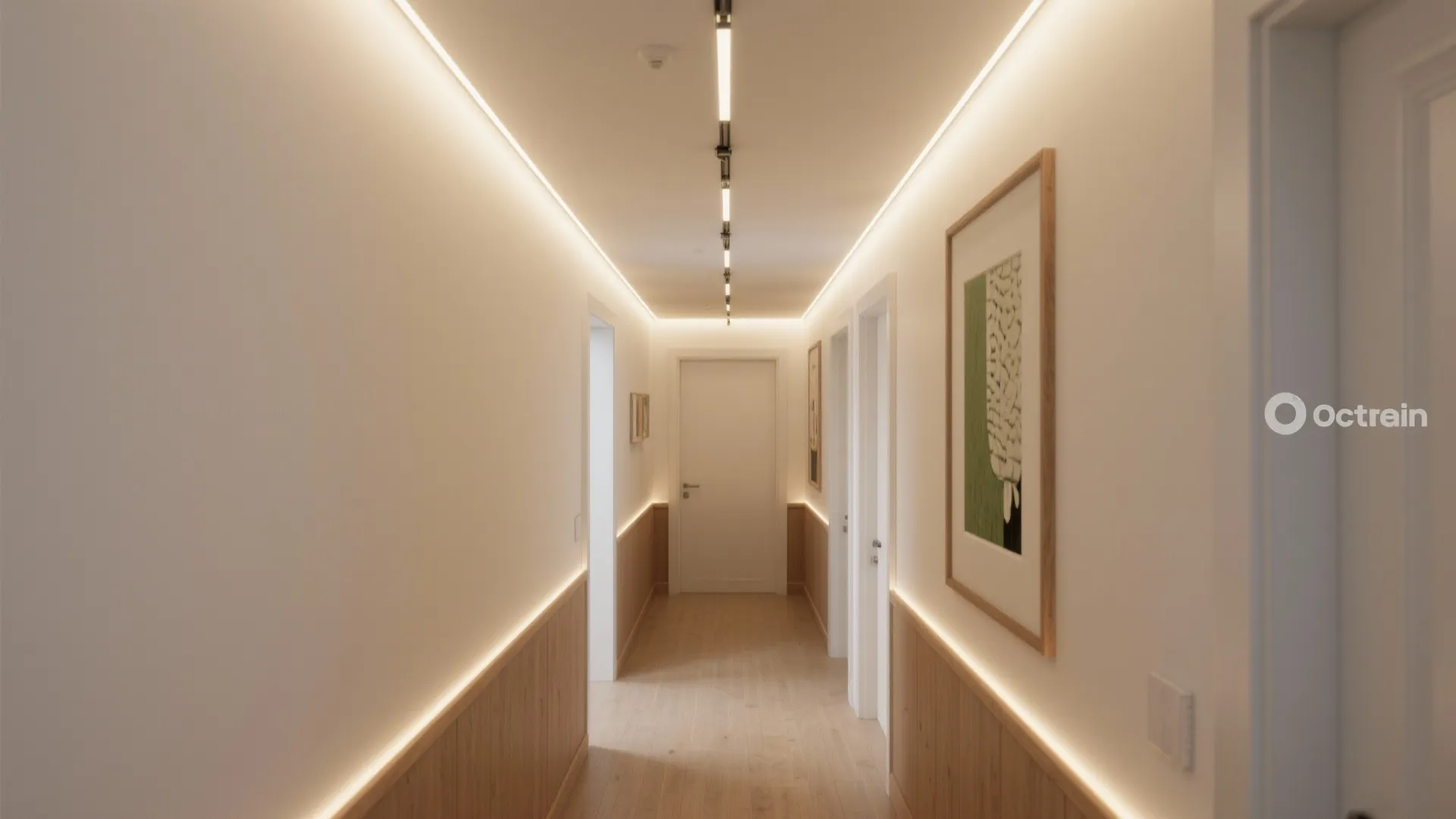 1) Seamless Cove Lighting Ceiling