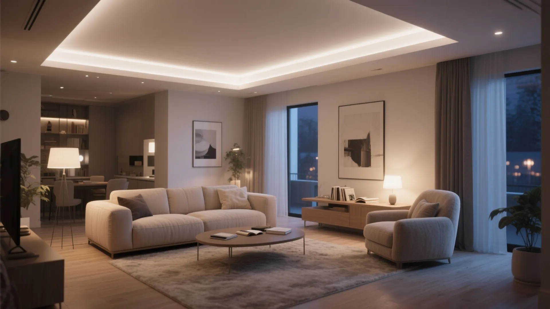 Cove Lighting for Soft Ambience