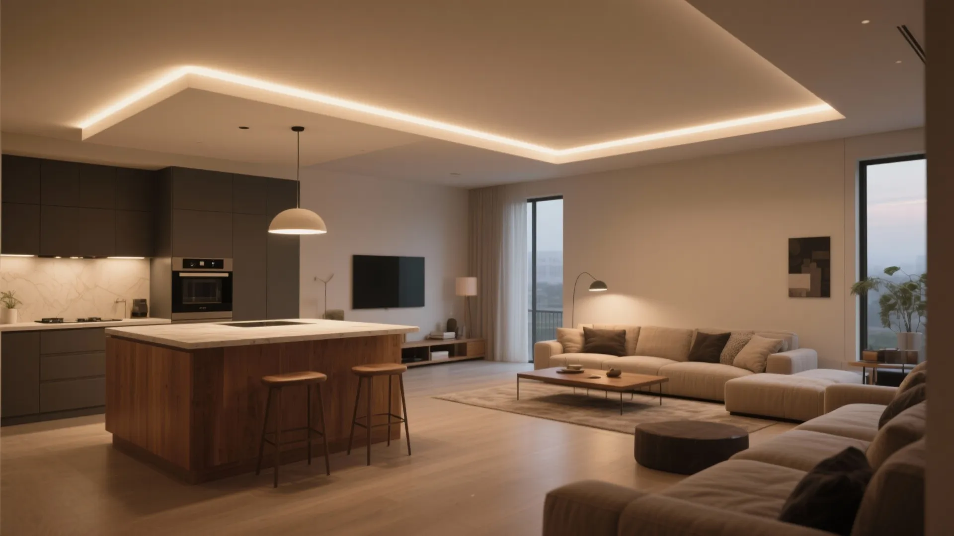 3. Install a Perimeter Lighting Cove