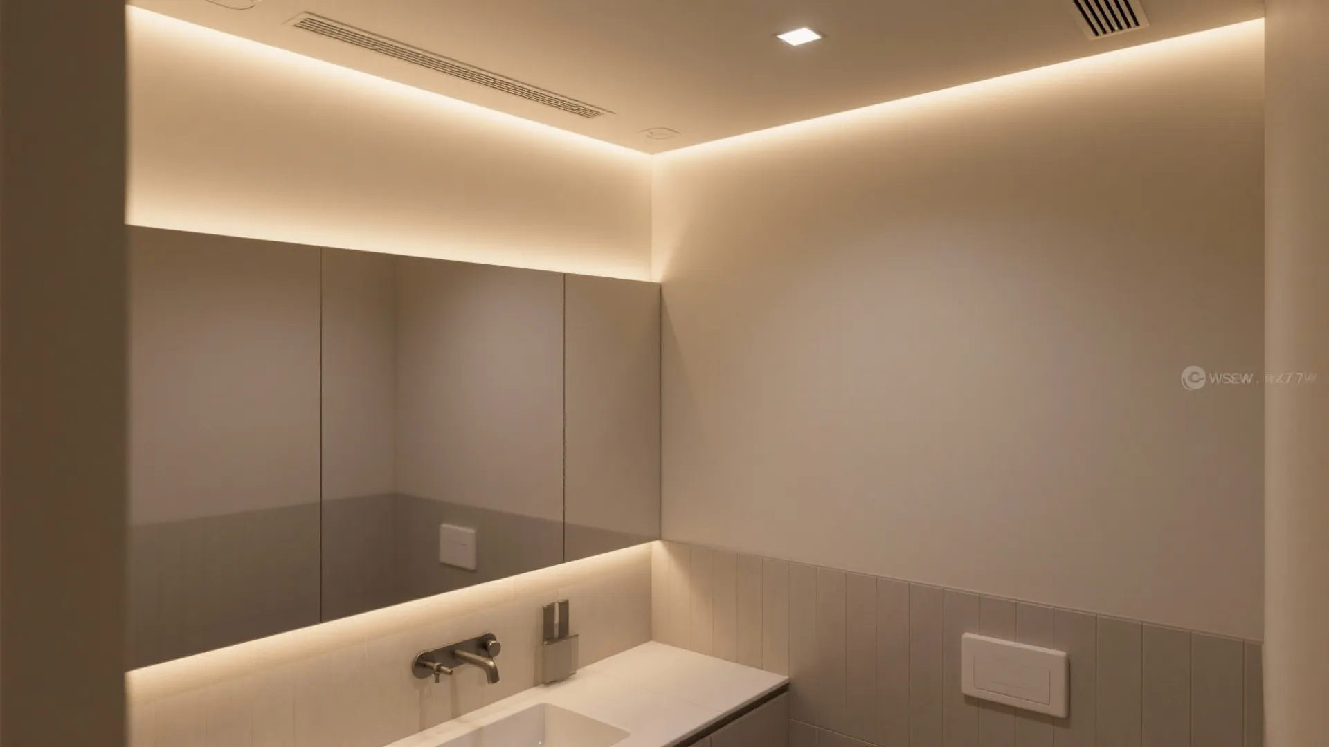 Soft Cove Lighting for Calm and Height