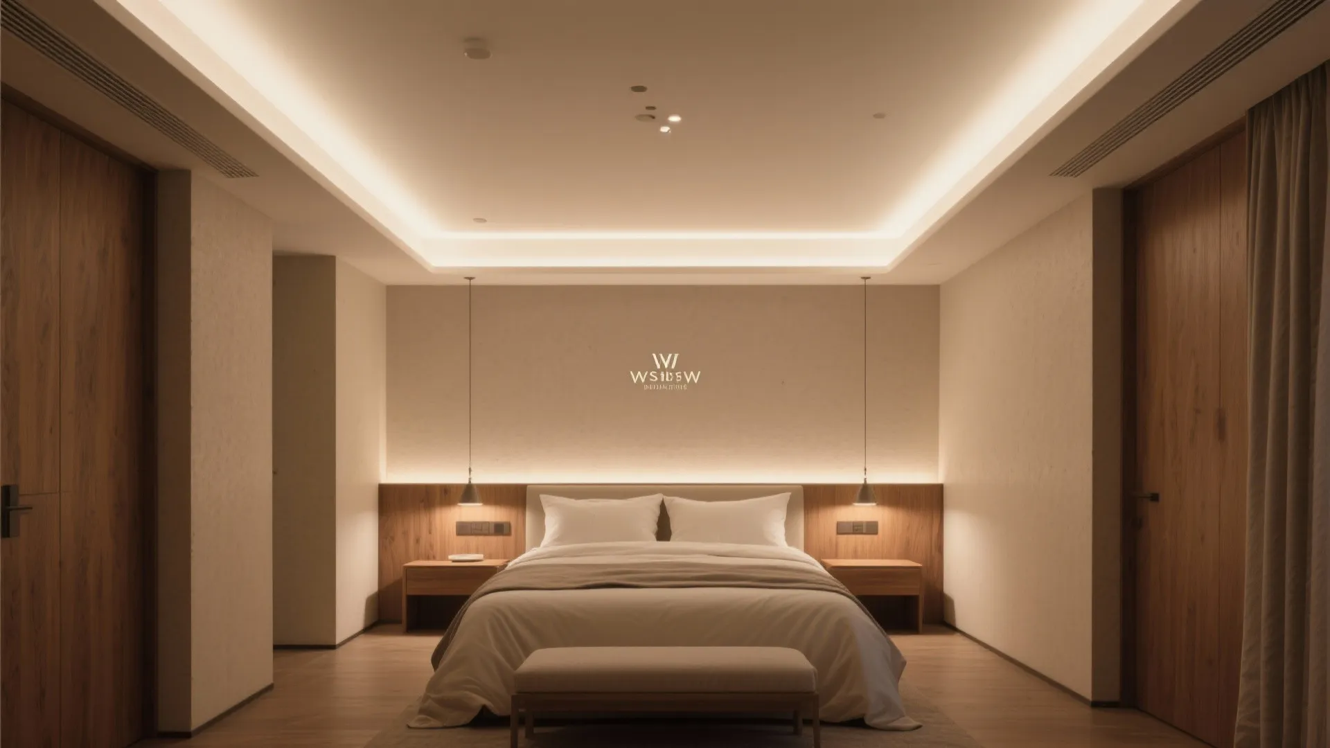 Concealed Cove Lighting for Calm, Hotel-Like Glow