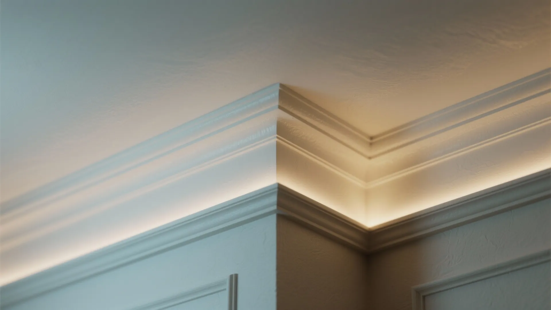 4. Cove Lighting and Reflective Finishes