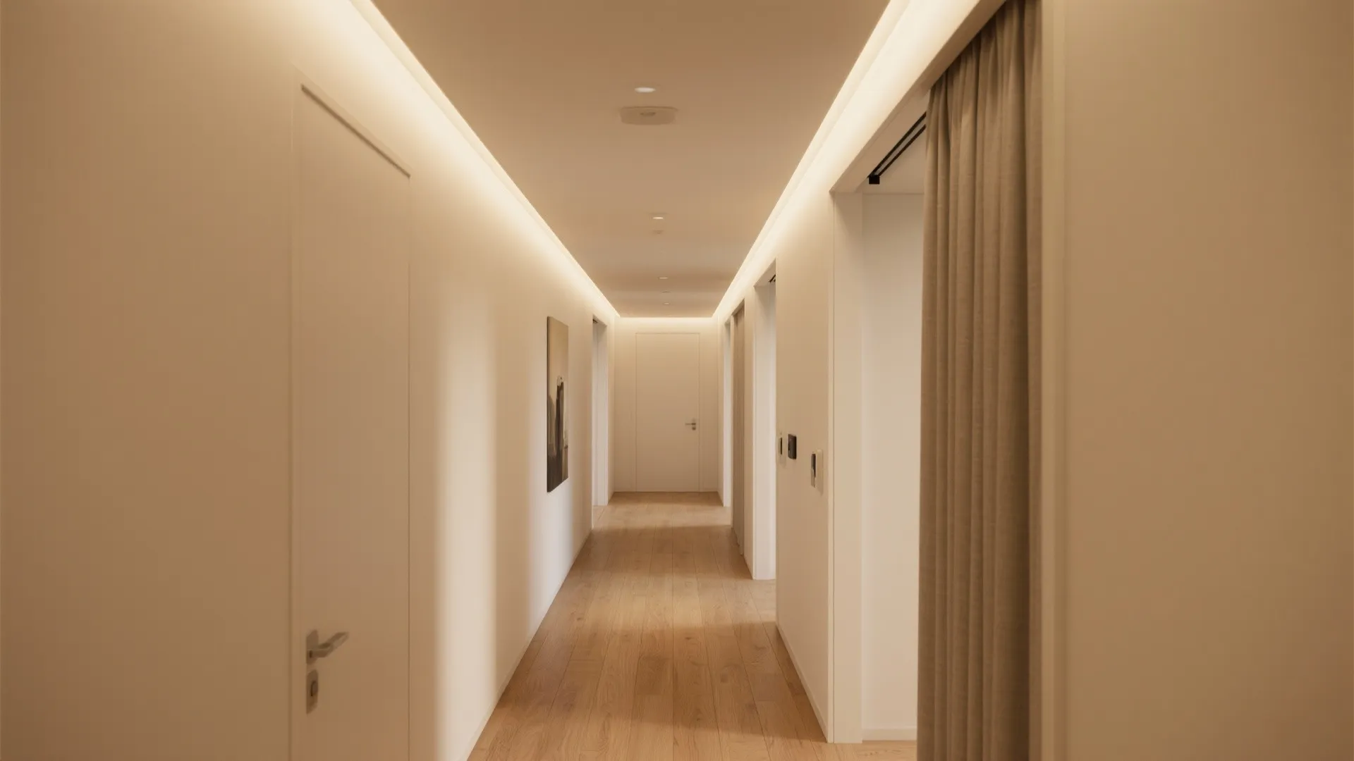 Minimal Cove Lighting for a Floating Edge