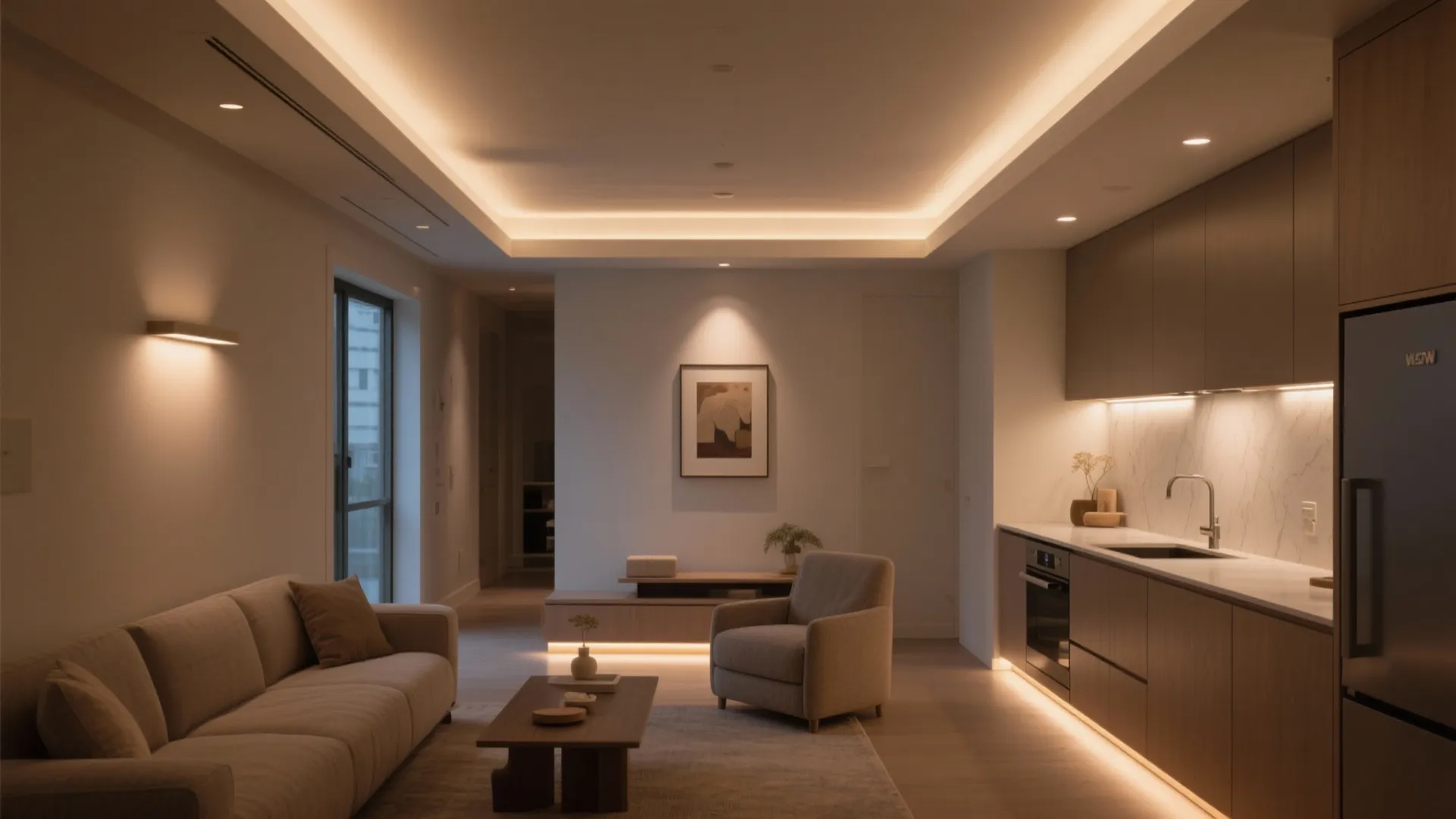 Galleries of Light: Ceiling Plan + Layered Illumination