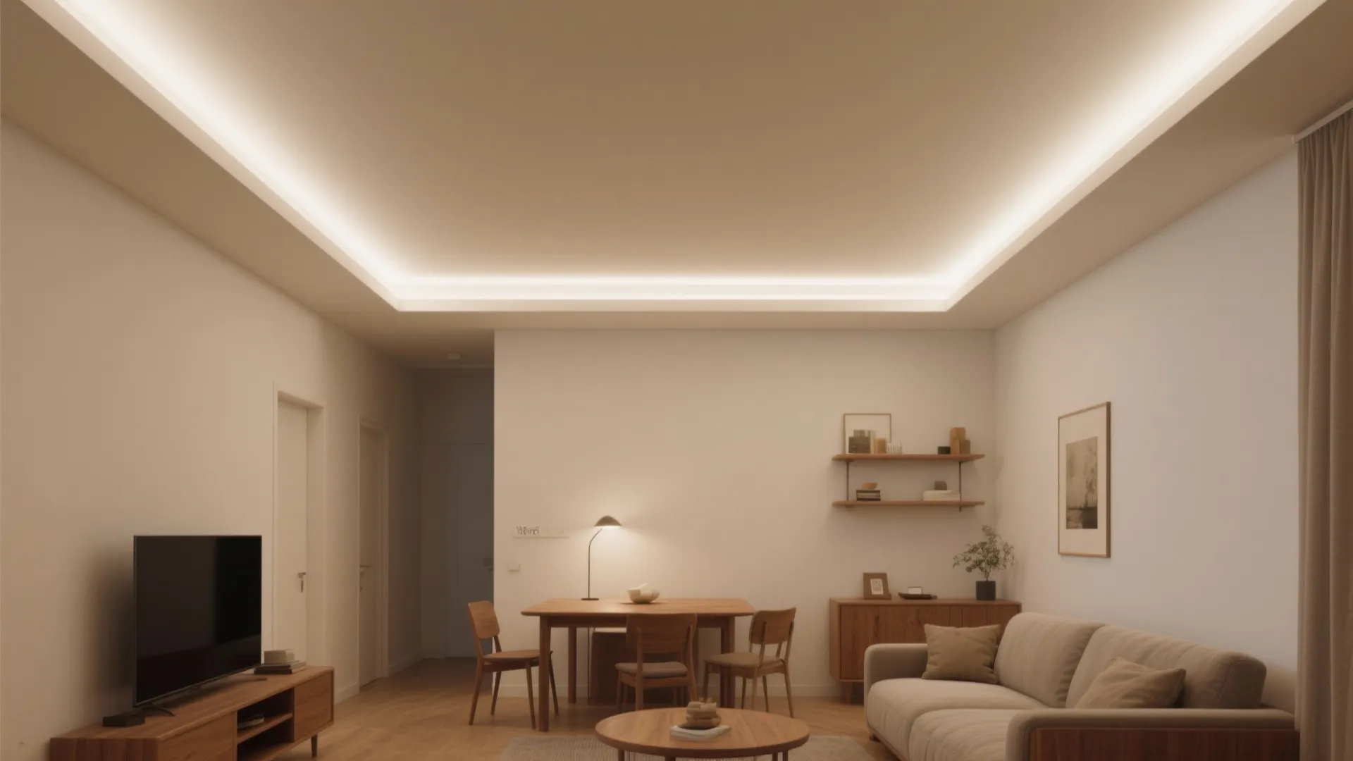 Slim Cove Lighting to “Lift” Low Ceilings