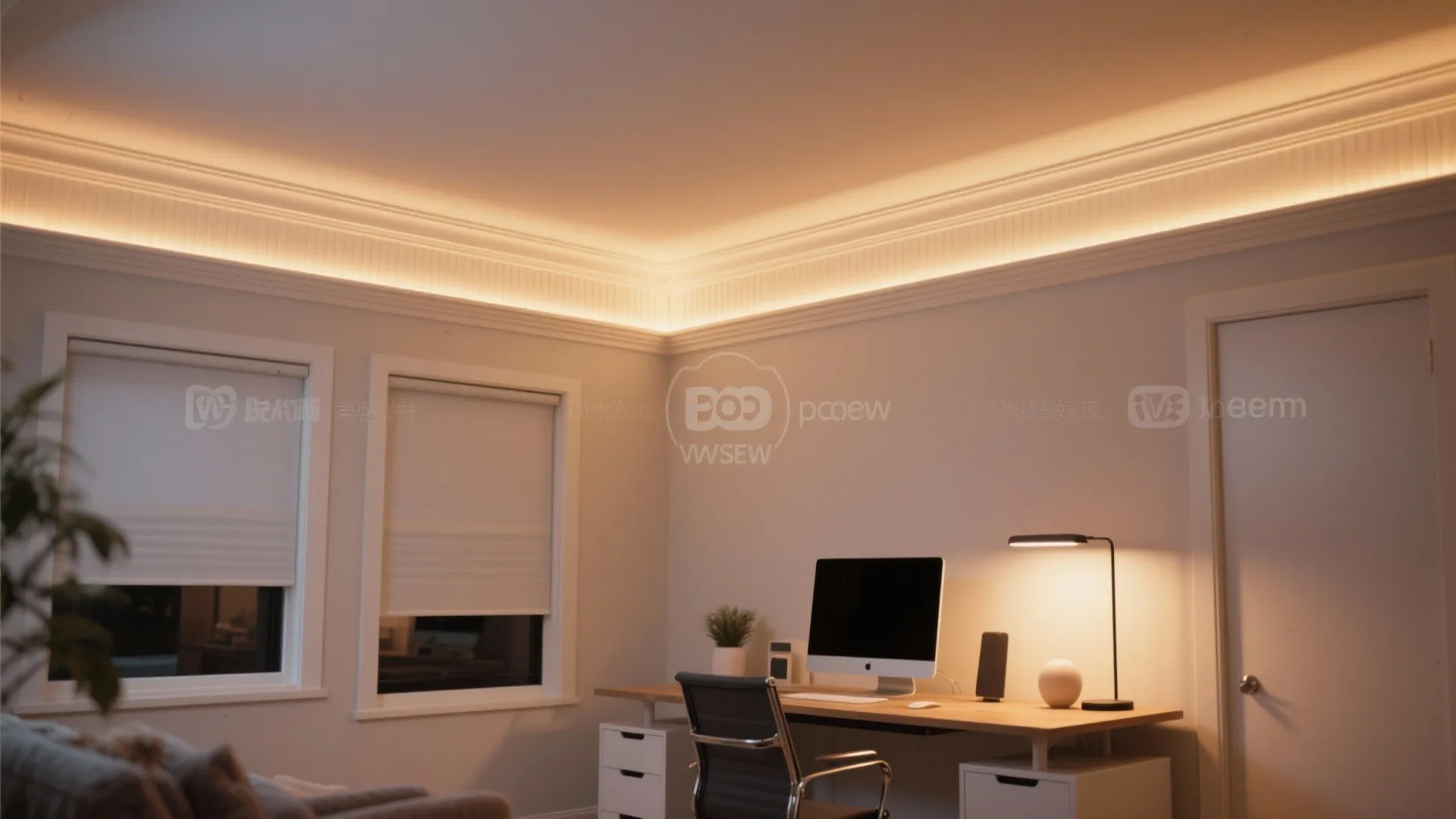 Cove Lighting with POP Molding