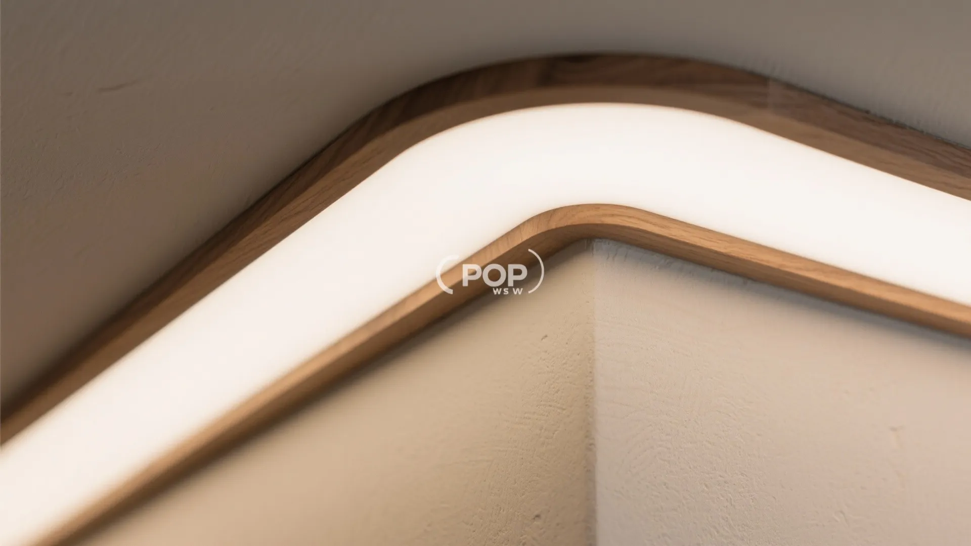 Wood-Trimmed POP Cove Lighting