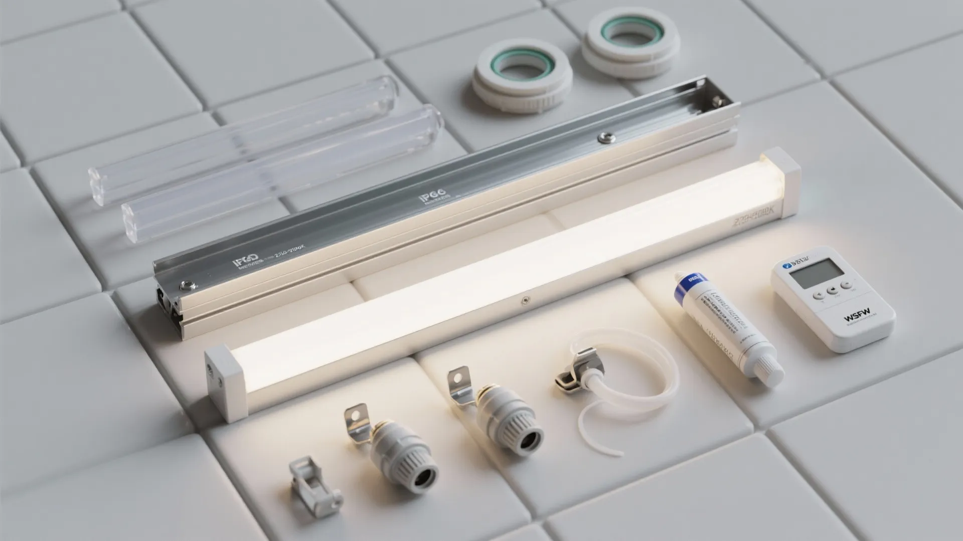 Linear LED coves for gentle indirect glow