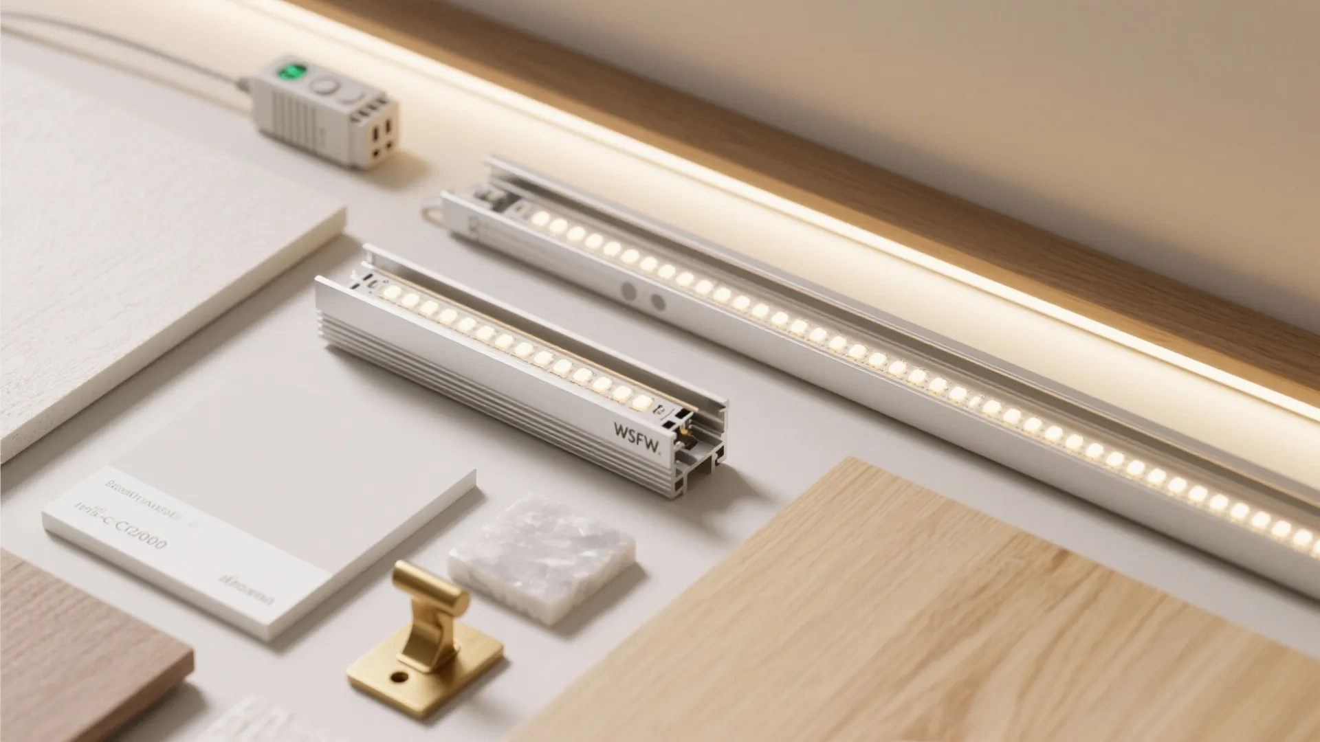 Indirect cove or perimeter lighting for a brighter ceiling plane