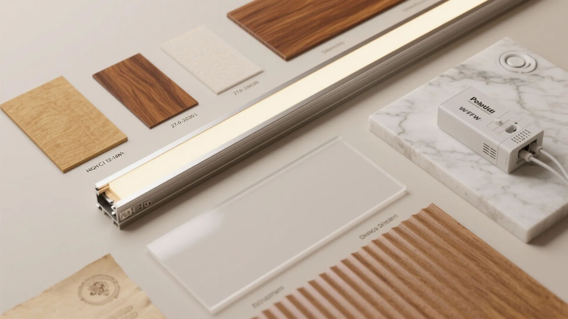 Backlit false ceiling with warm cove glow