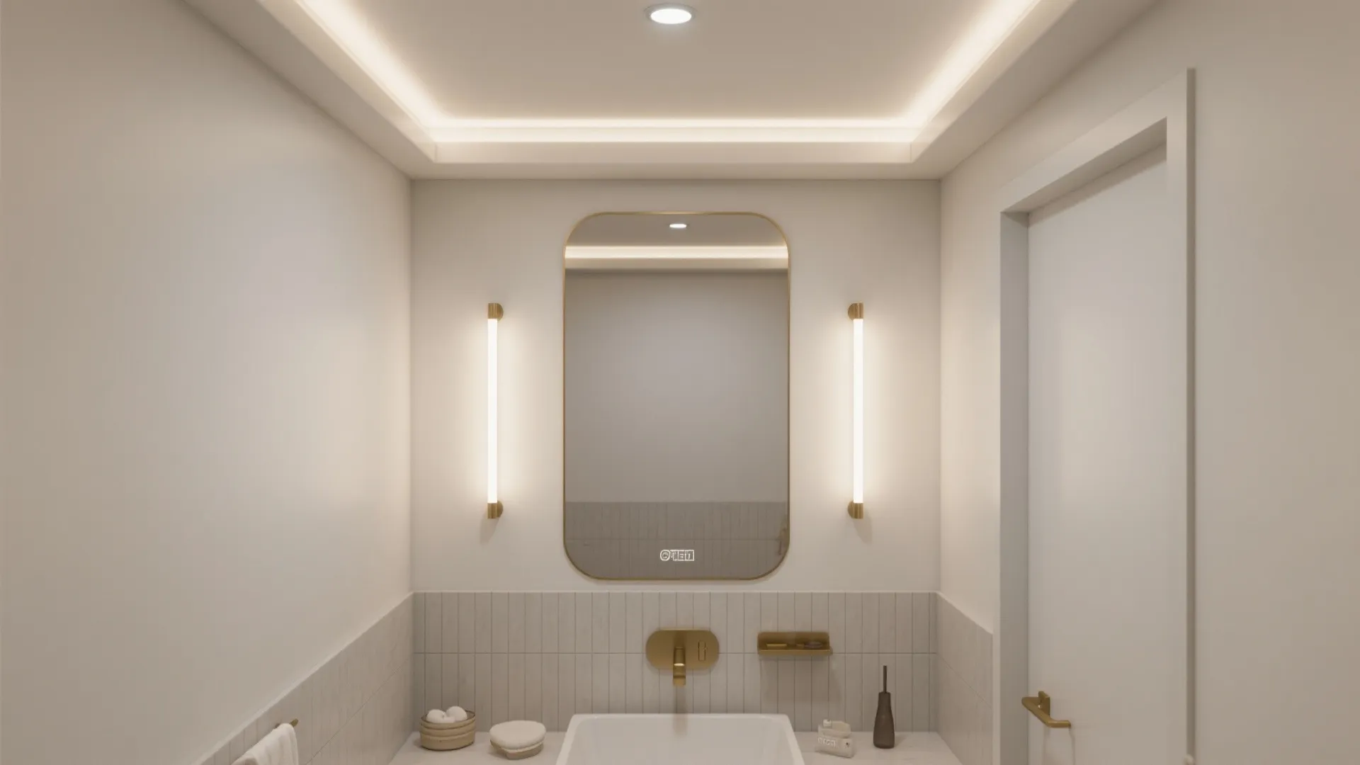 Perimeter cove glow: a minimal soffit that flatters and guides