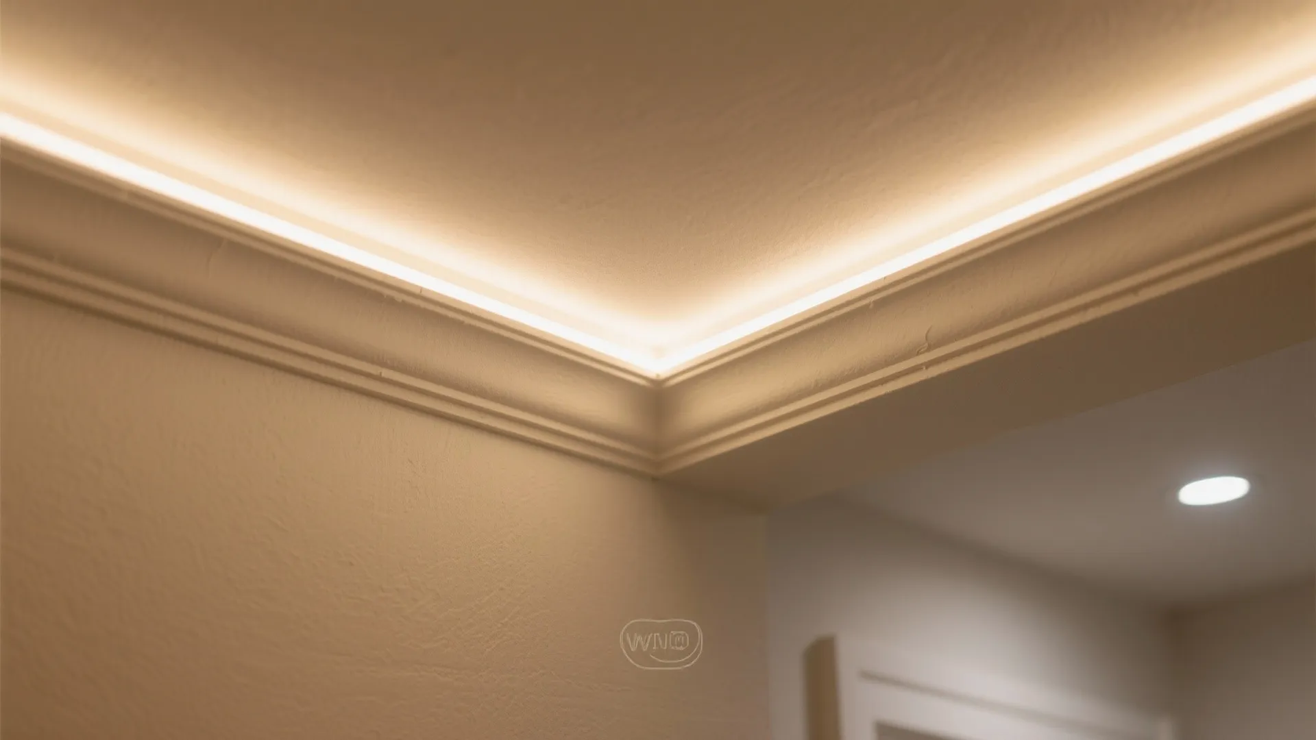 Minimal recessed panels with soft cove