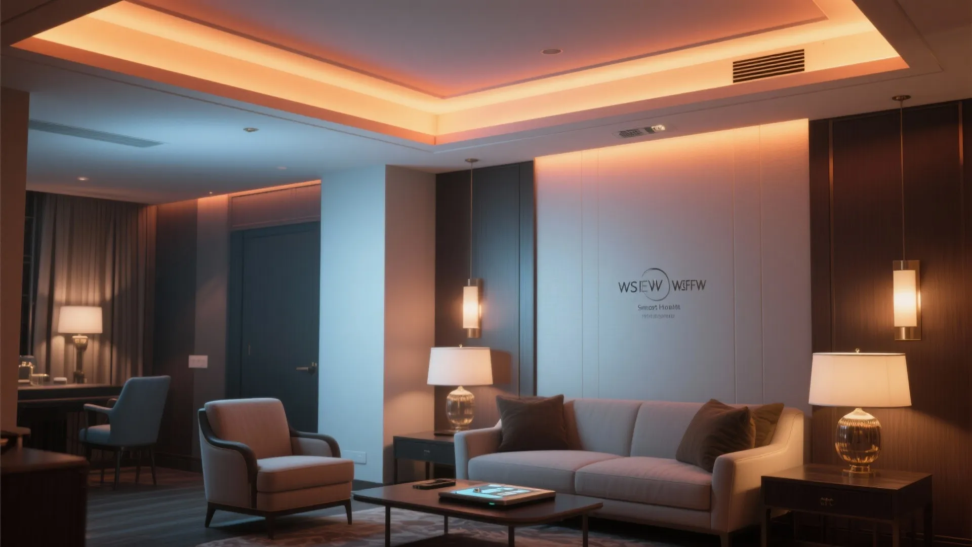 4. Cove Lighting with Smart Color