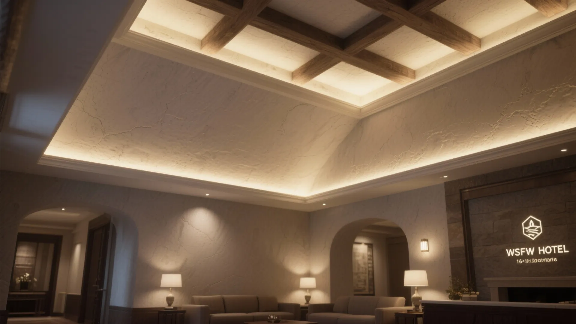 3. Indirect Cove and Soffit Lighting
