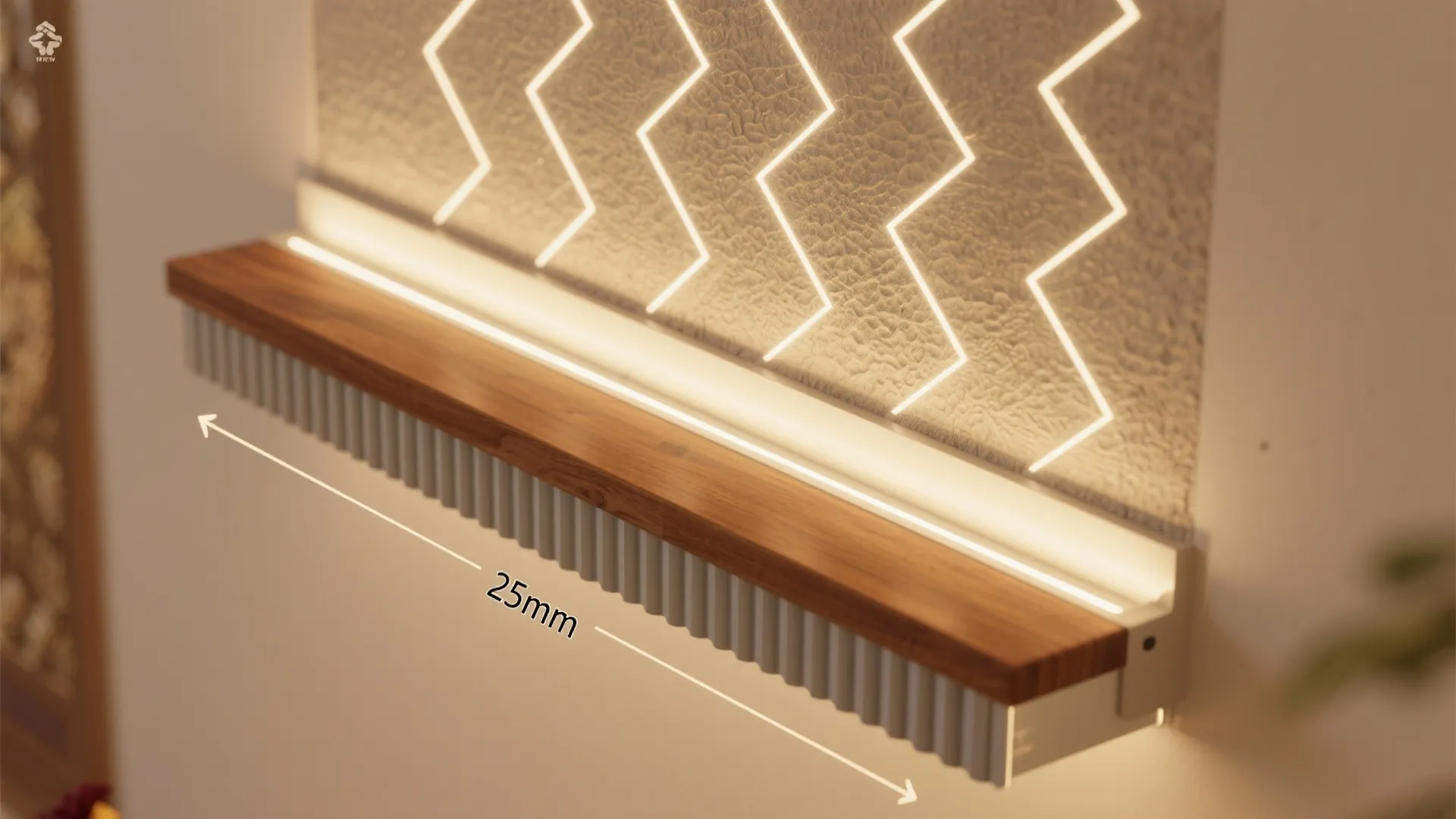 Recessed Cove with Edge Glow