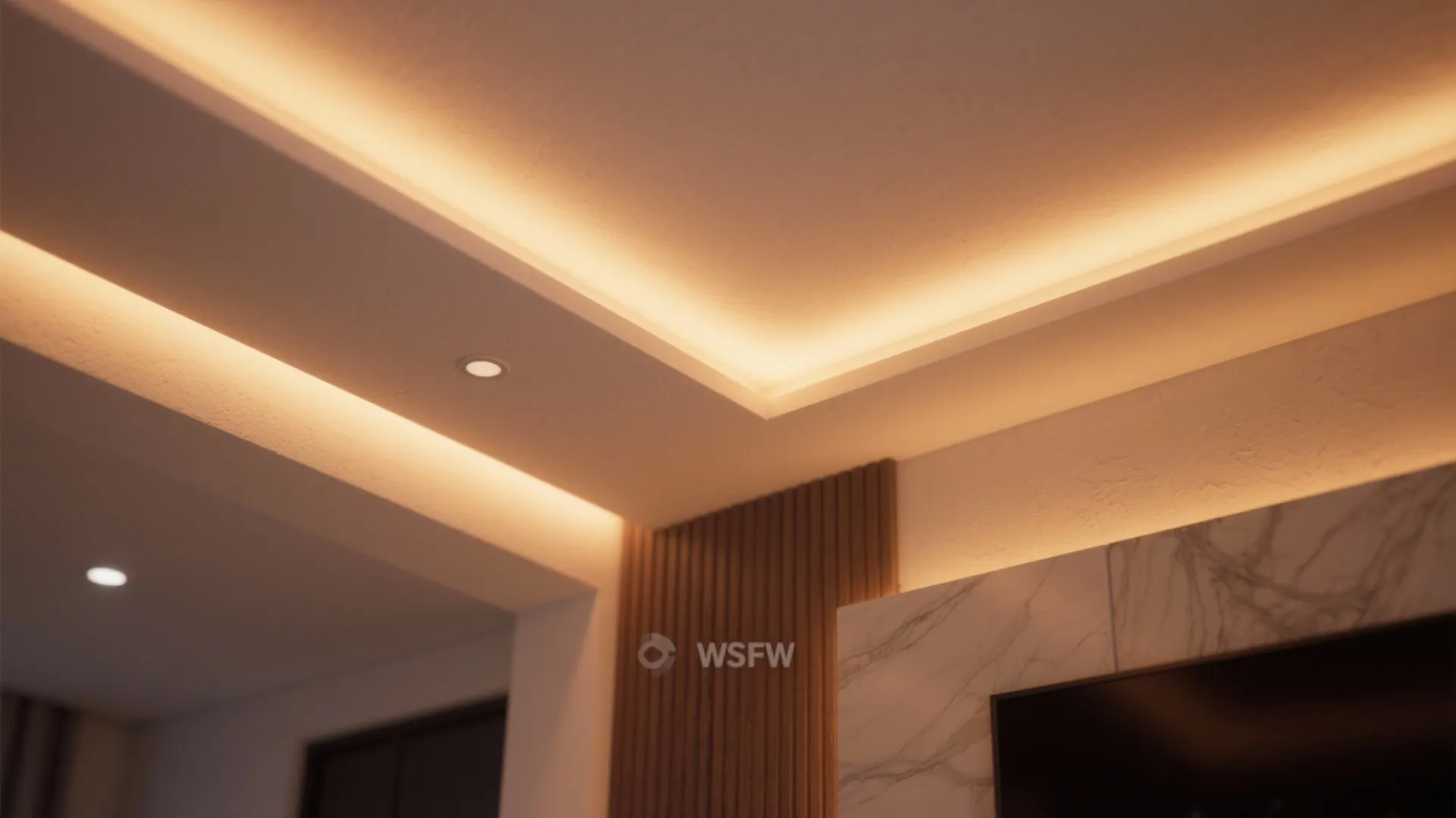 5. LED Cove or Toe-kick Lighting