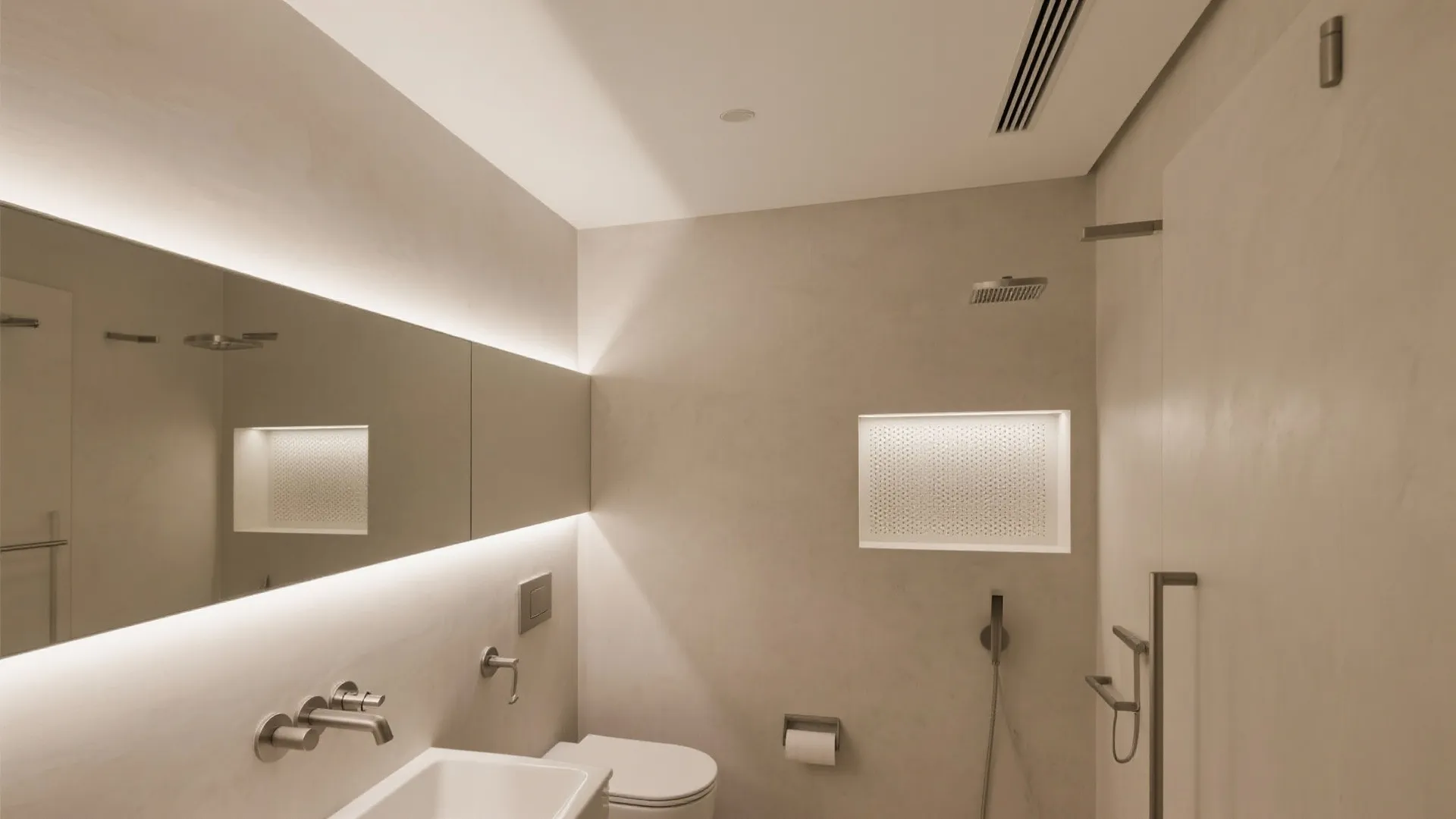 Perimeter Cove Lighting with Hidden Vent