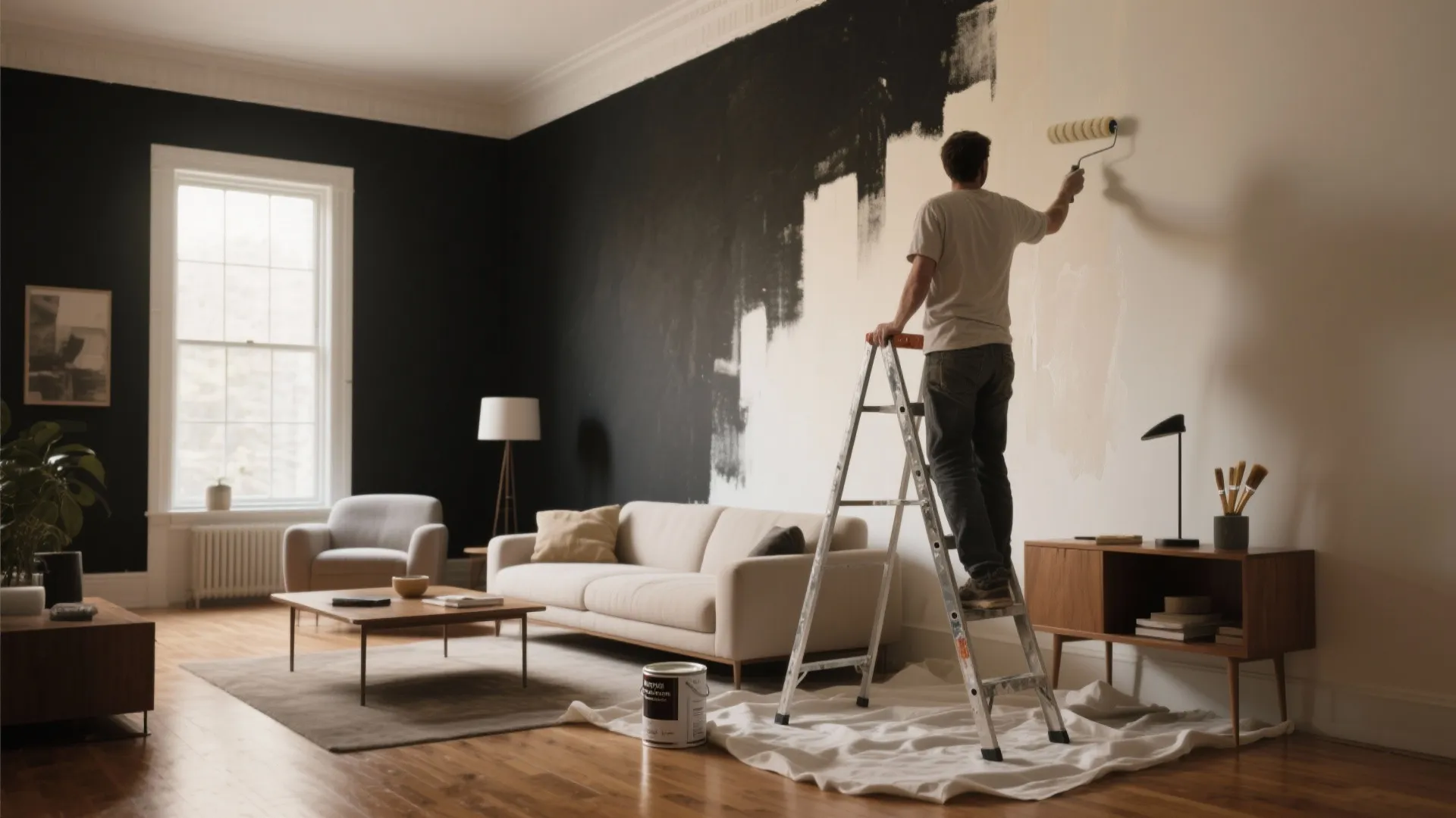 Paint Over Dark Walls: 5 Practical Ways: Step-by-step tricks I use to turn deep, moody walls into bright, livable spaces