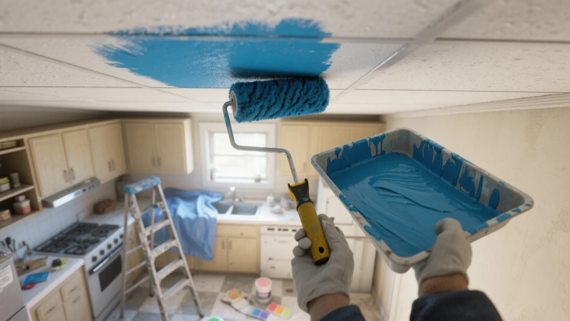 3. Coverage and formulation: ceilings often use thicker coats