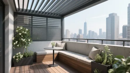 5 Balcony Design with Roof Ideas That Work