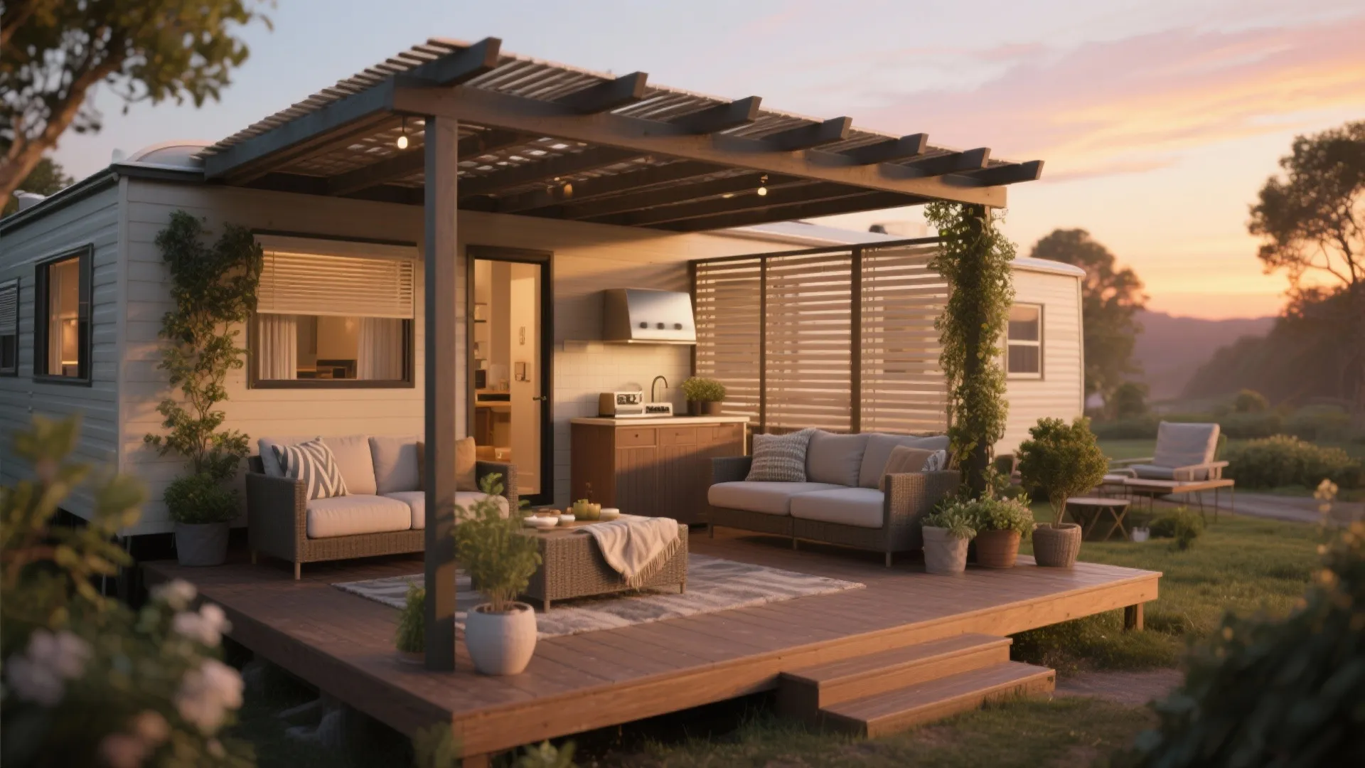 5. Outdoor living as an extra room