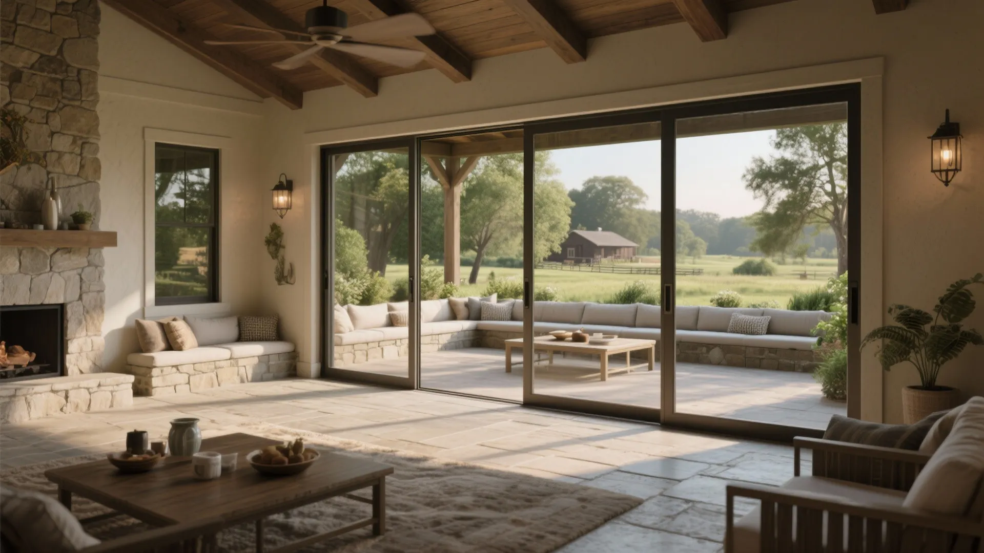 4. Covered Outdoor Transition