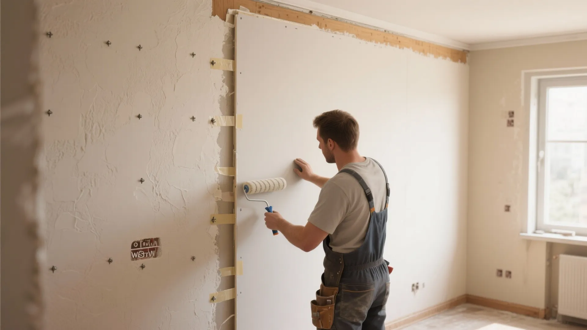 5. Covering Instead of Removing: New Drywall or Thick Primer