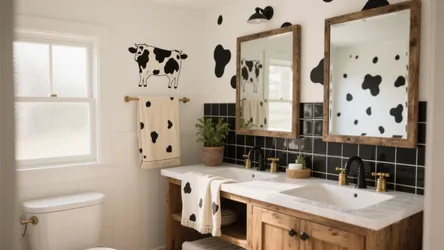 Bathroom Cow Decor: 5 Playful Ideas
