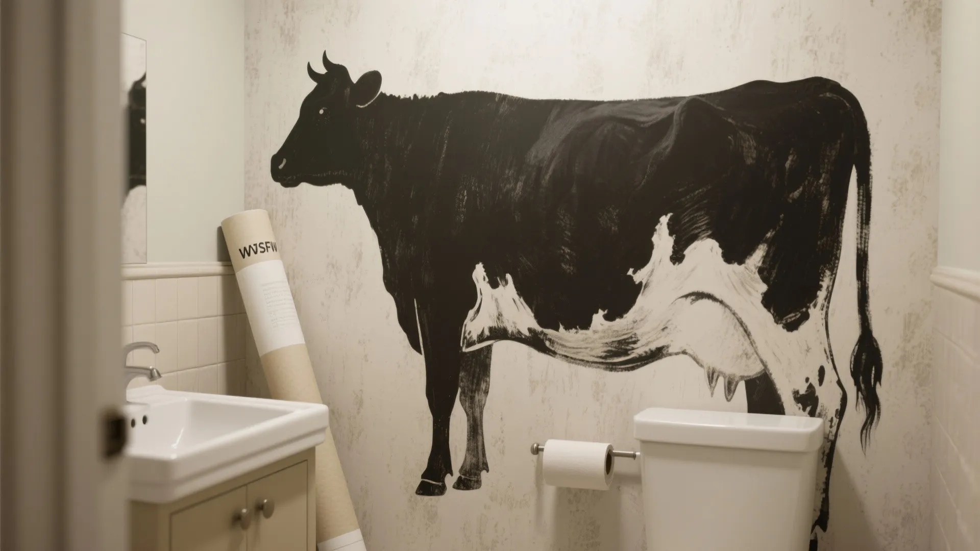 3. Painted Mural or Wallpaper Moods