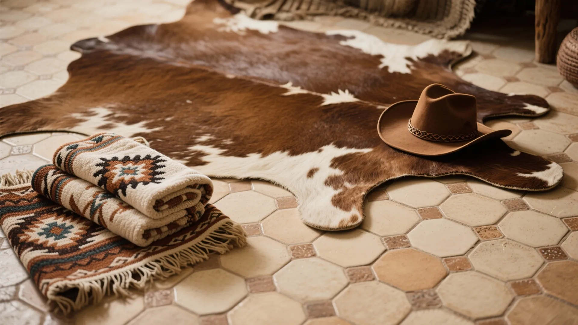 Tip 3: Cowboy Textile Touches