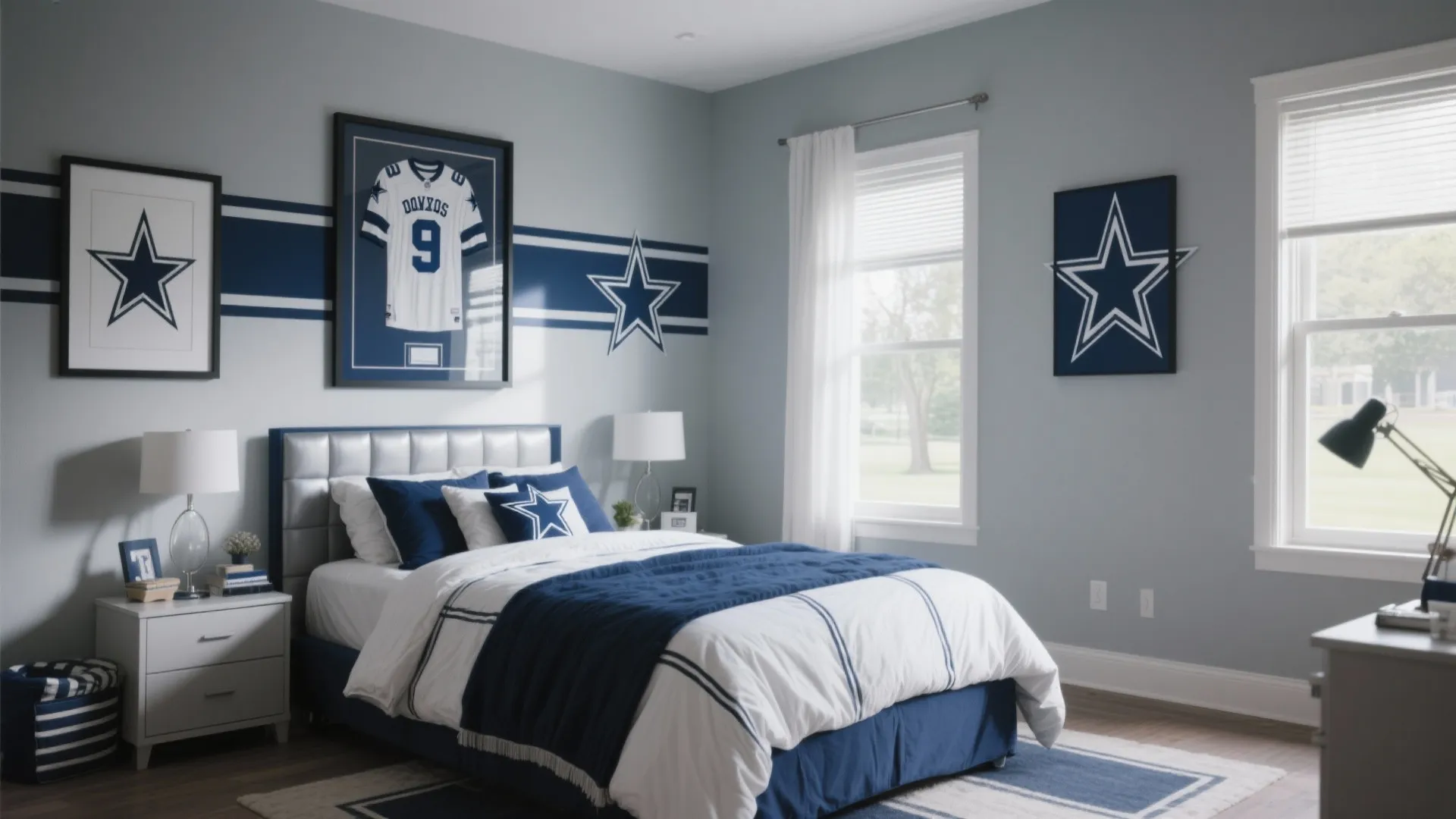 Dallas Cowboys Bedroom Paint Ideas: Creative Ways to Bring Your Team Spirit to Life