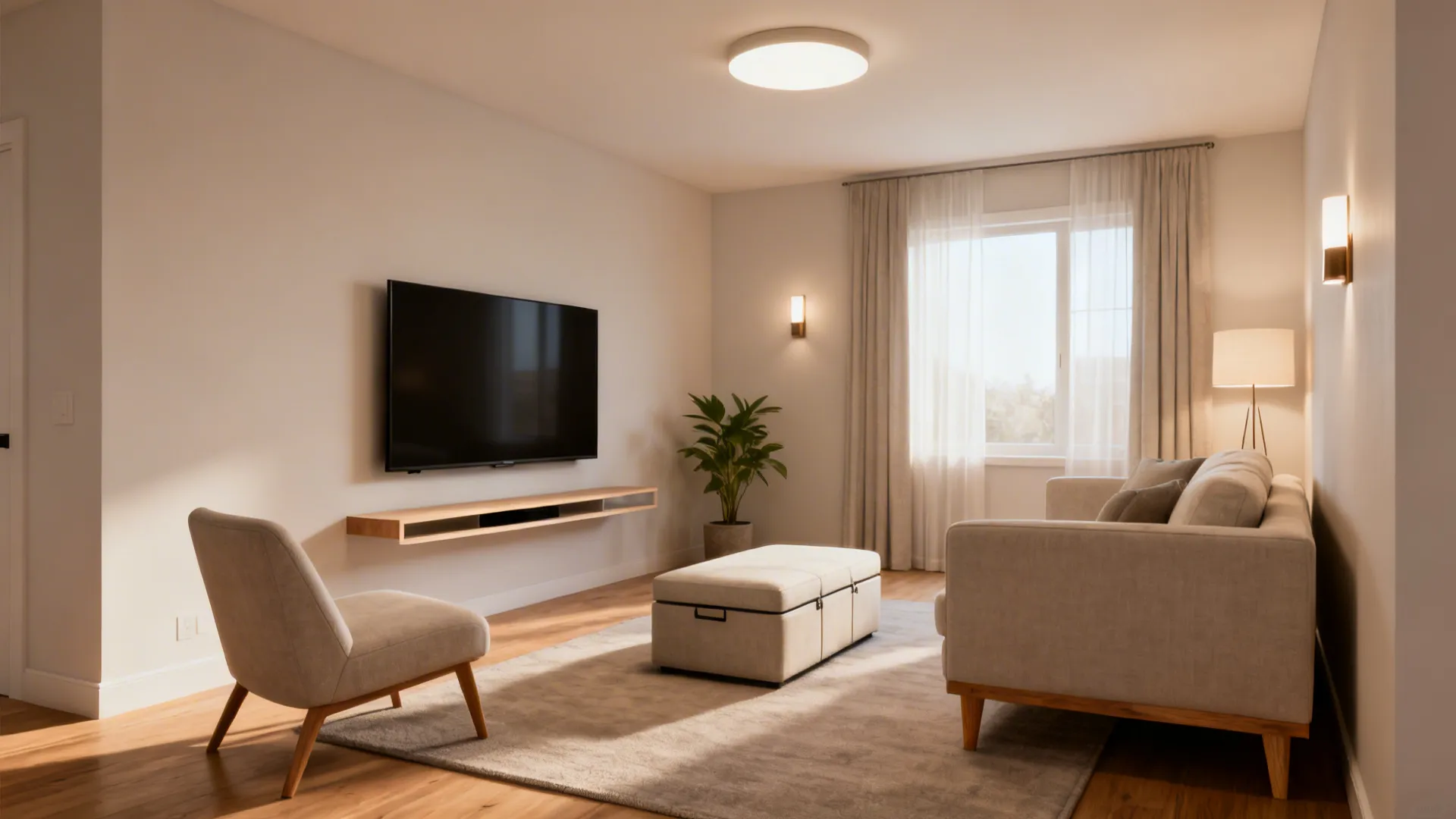 5 Small-Space Ideas for a 12x12 Living Room