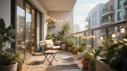 5 Flat Balcony Decoration Ideas