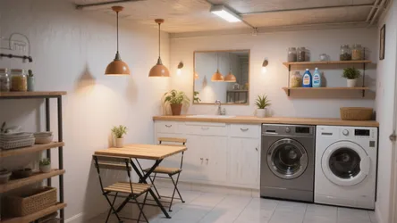 5 Basement Laundry Room Ideas