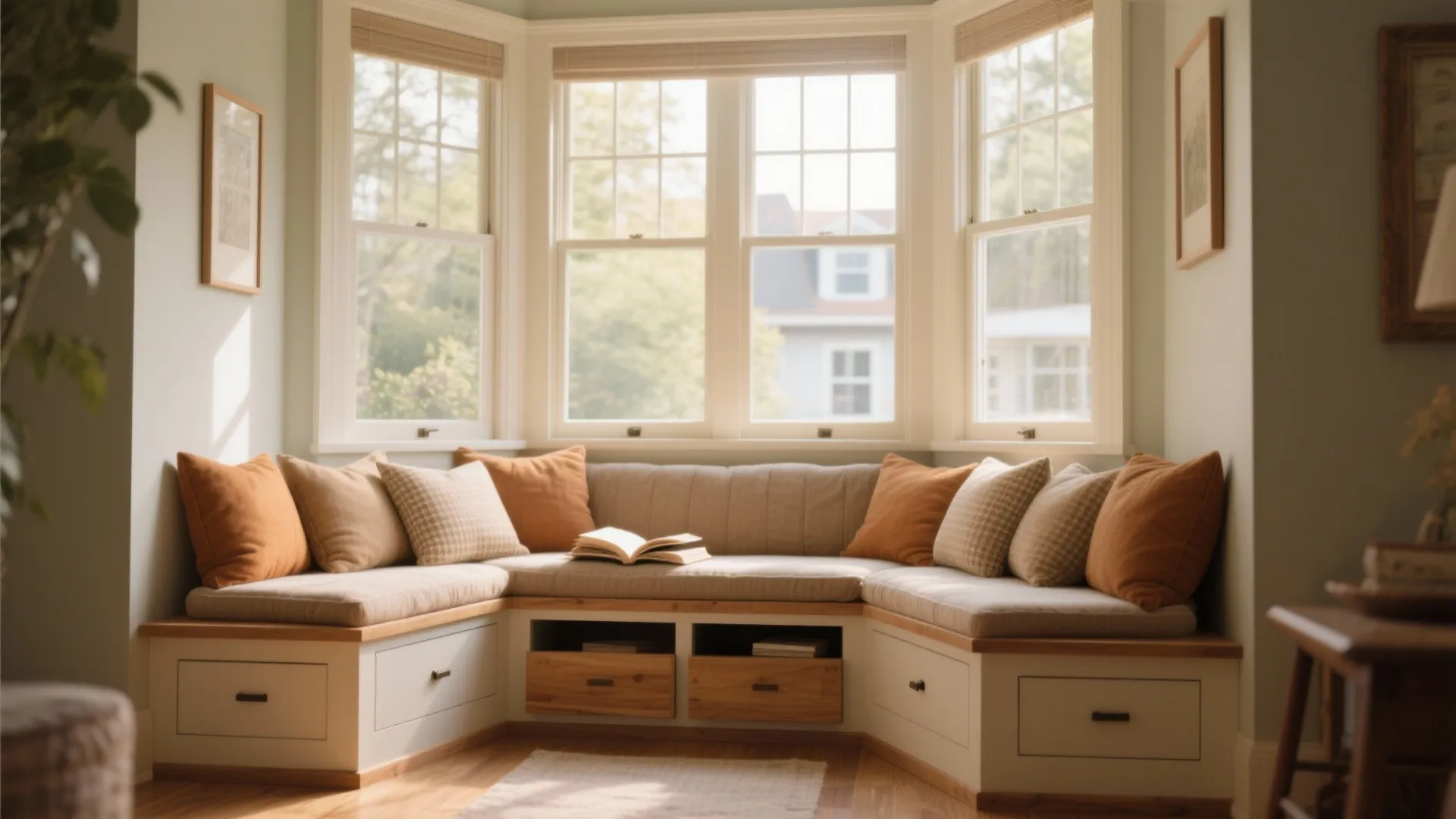 1. Build a Cozy Window Seat