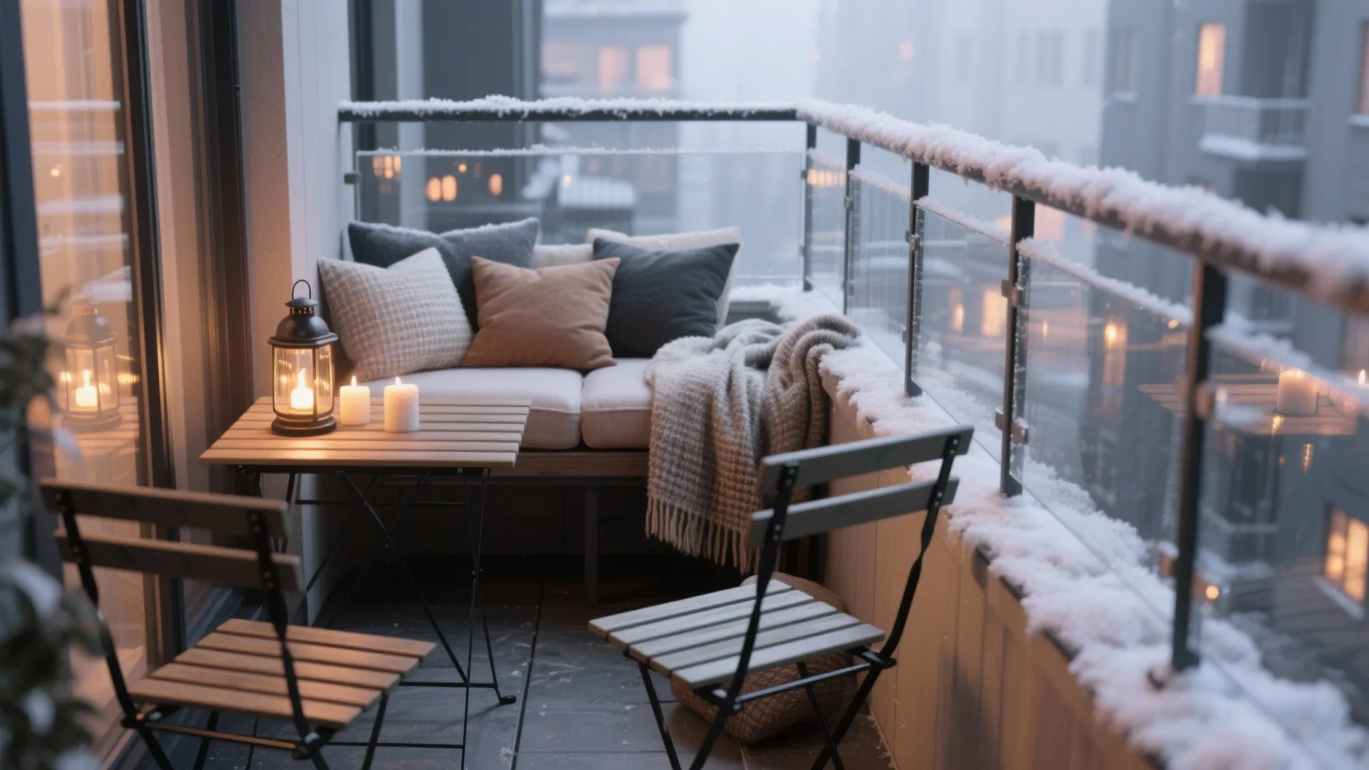 Cozy Seating + Textiles That Can Brave Winter