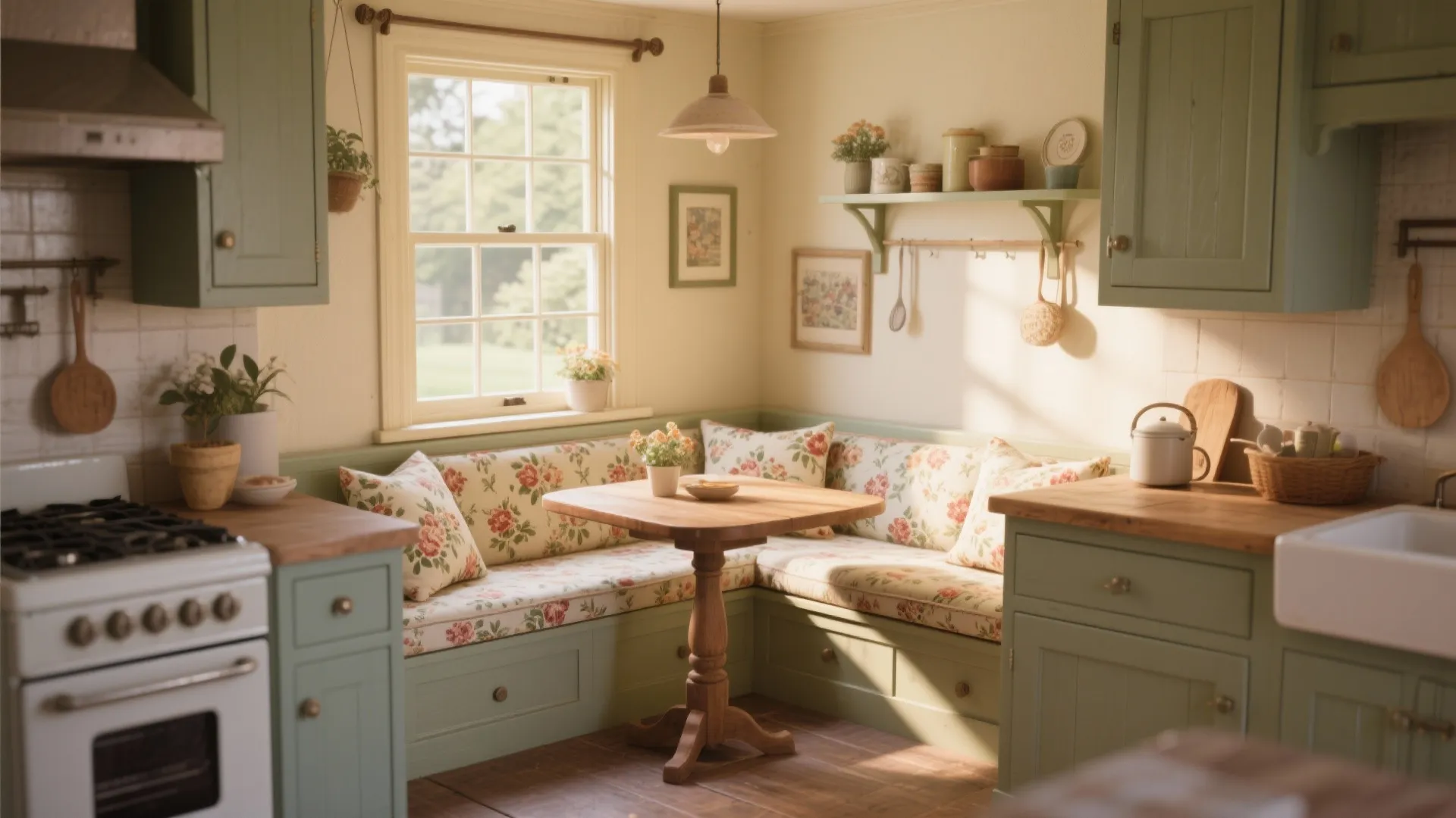 7. Cozy Breakfast Nook