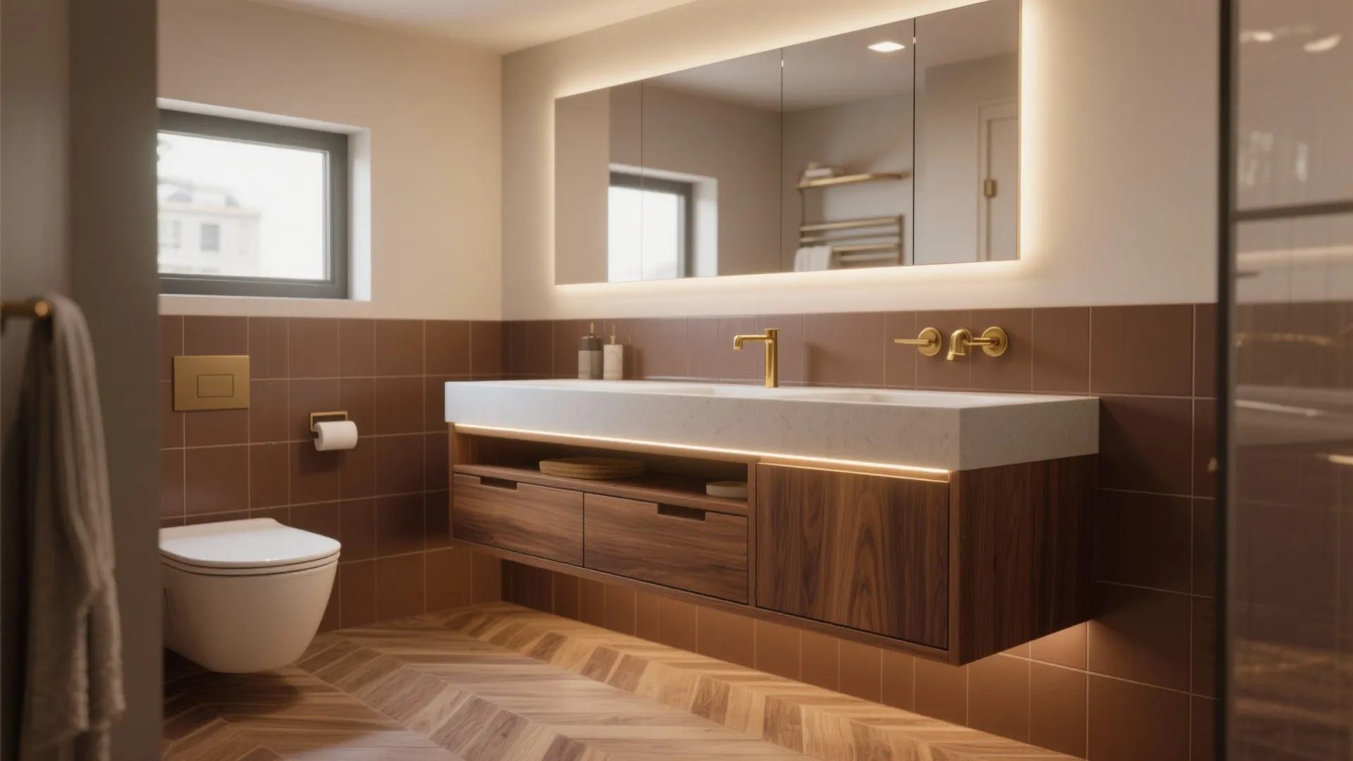 Cozy Brown: 5 Small Bathroom Ideas: Practical and stylish brown small bathroom ideas from a pro designer with real projects and tips