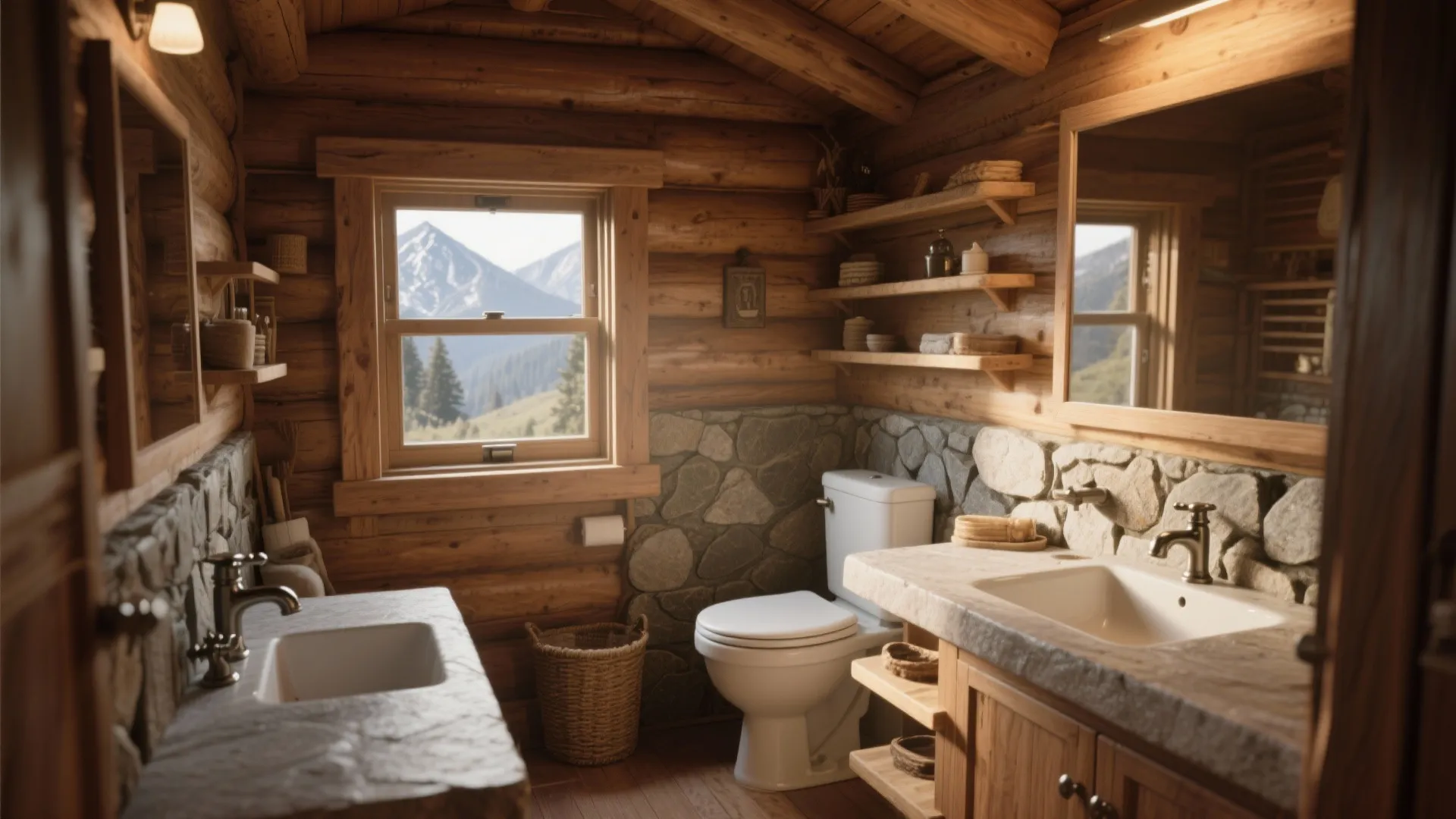 5 Cabin Bathroom Decorating Ideas: Cozy yet stylish ideas to transform your cabin bathroom